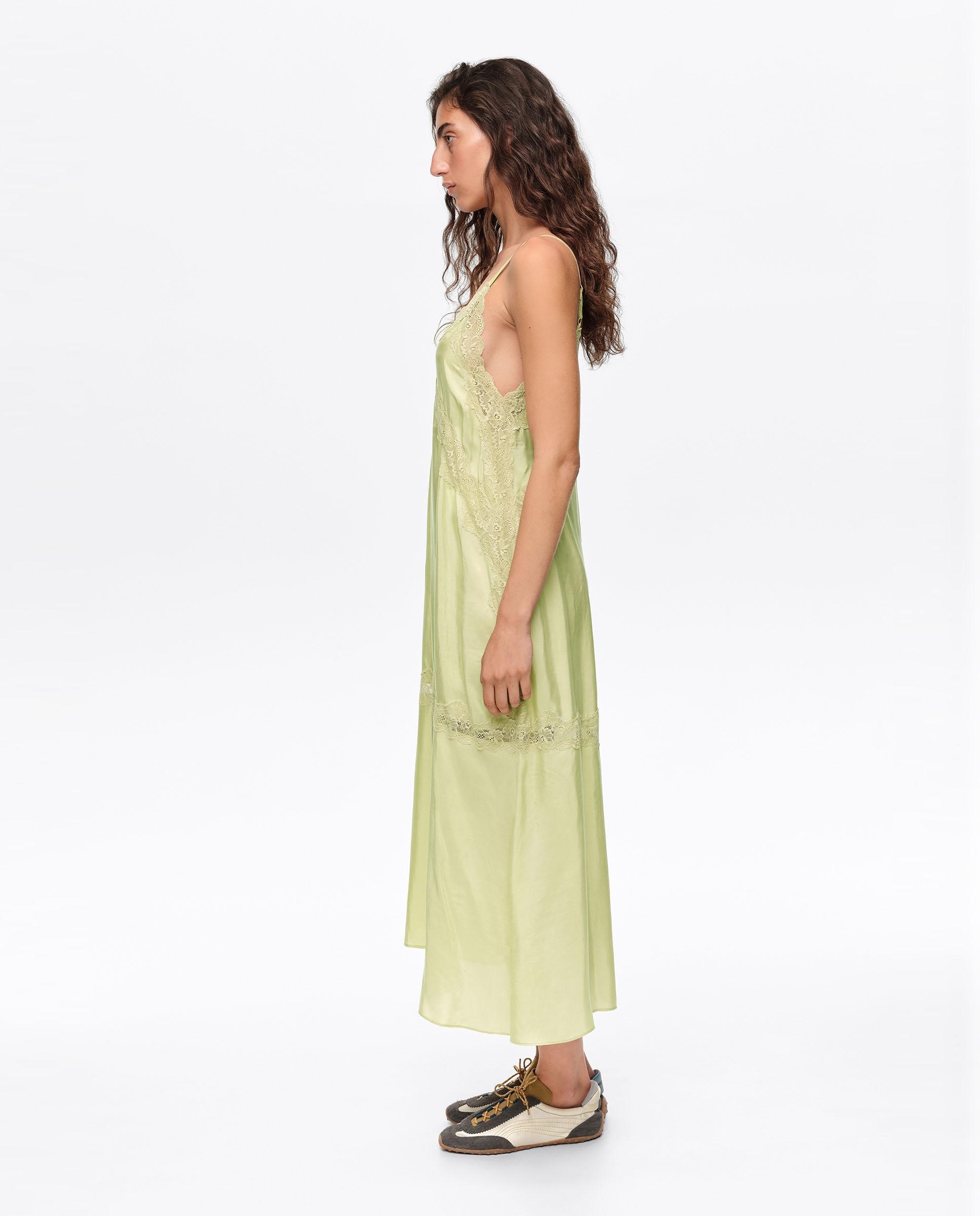 Vestido lencero encajes - Bimba y Lola - Lima Lima-4