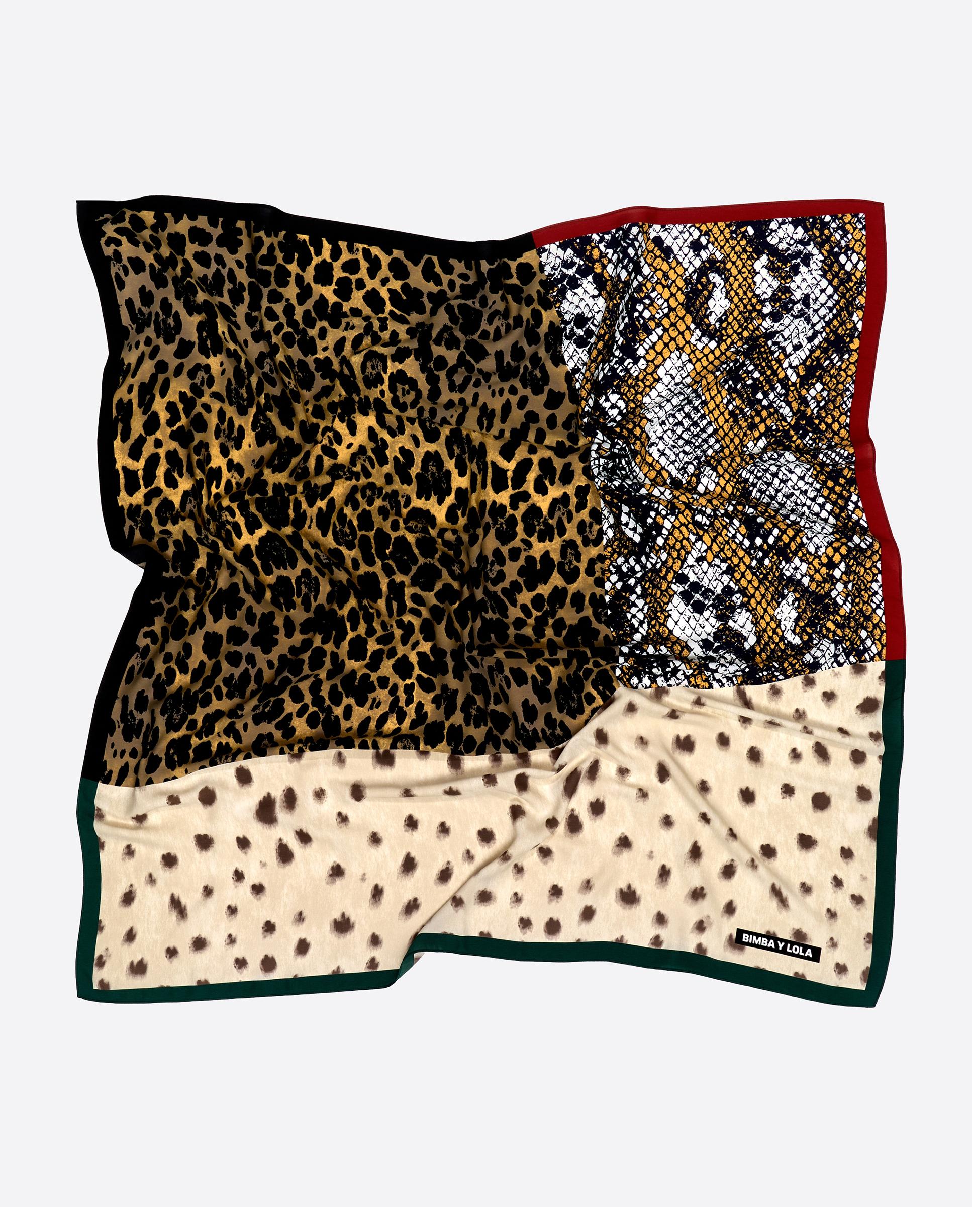 Pañuelo de mujer patchwork topos - Bimba y Lola - Topo Topo-2