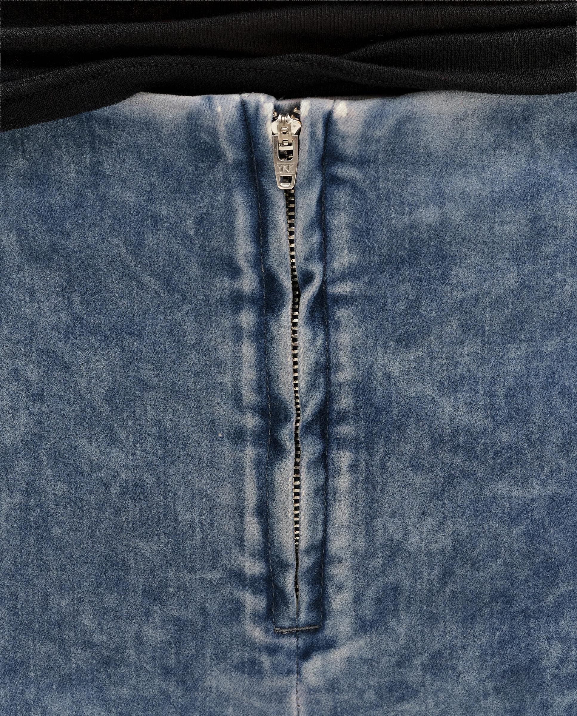 Pantalones rectos de mujer straight cropped tobillero - Bimba y Lola - Azul claro Azul claro-3