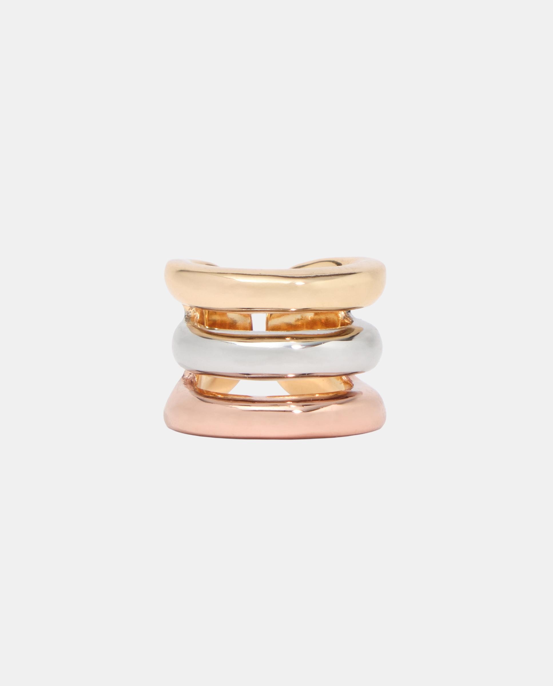 Anillo tres bandas - Bimba y Lola - Dorado Dorado-2