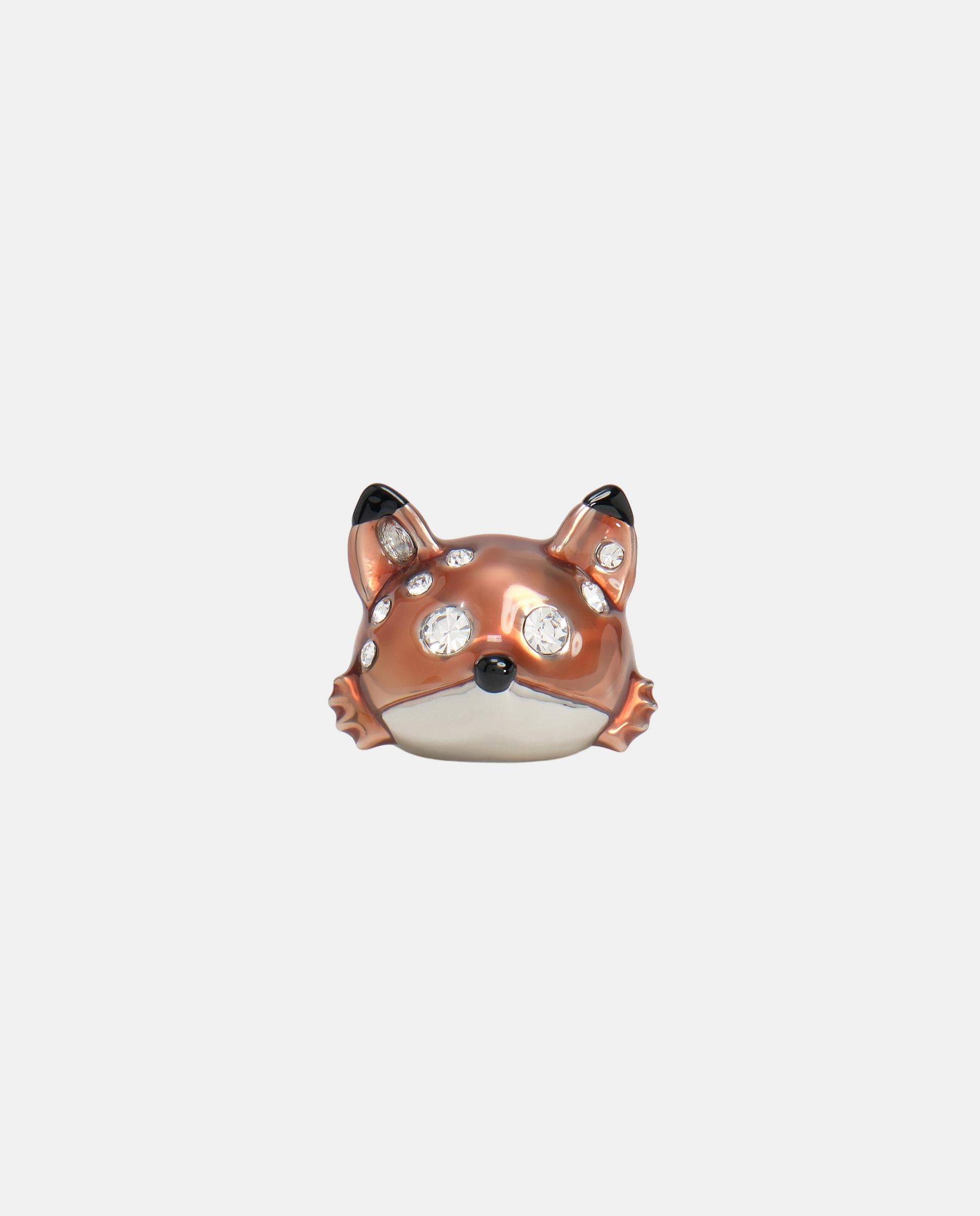 Imagen 3 de Anillo zorro esmaltado y cristales - Bimba y Lola - Naranja Naranja