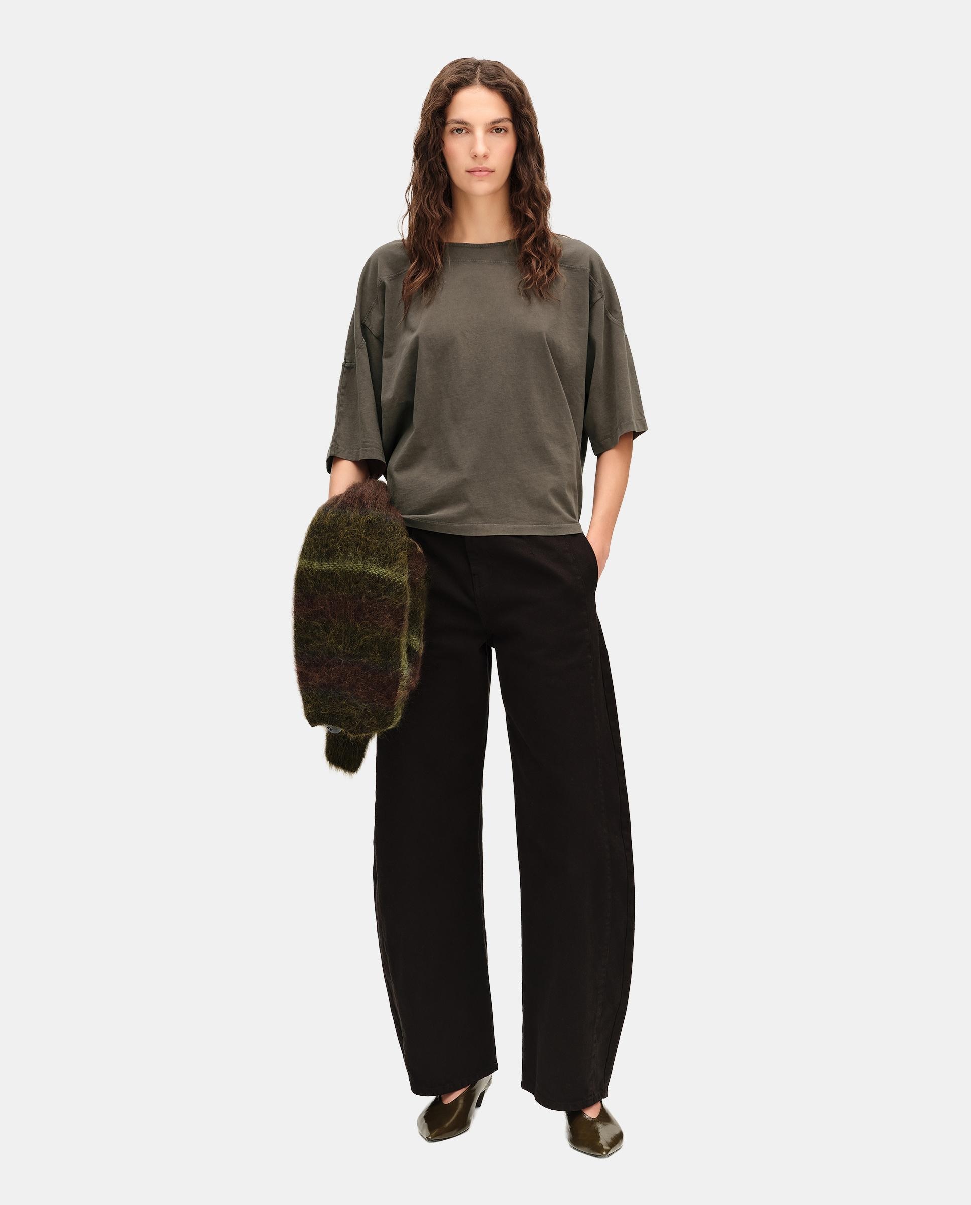 Imagen 1 de Camiseta de mujer lavada boxy - Bimba y Lola - Topo Topo