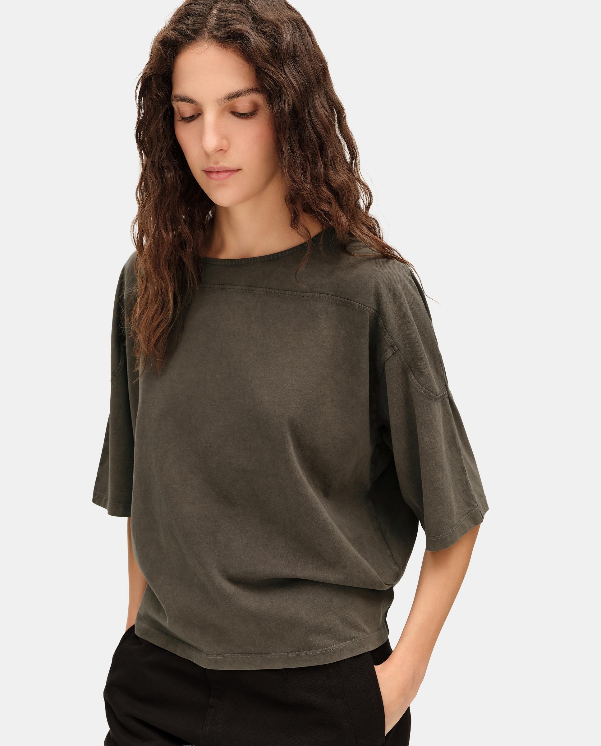 Imagen 2 de Camiseta de mujer lavada boxy - Bimba y Lola - Topo Topo