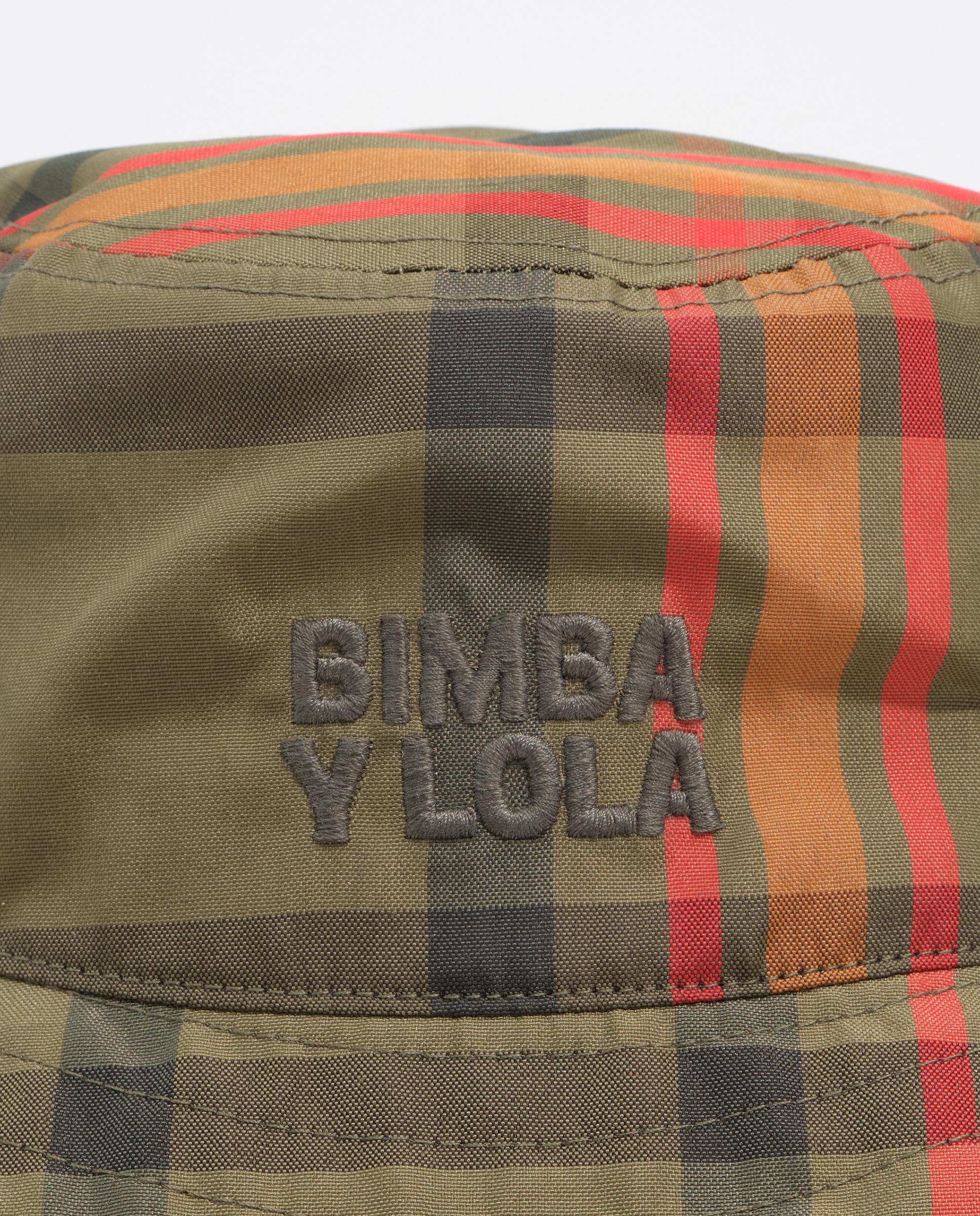 Gorro de mujer de cuadros plegable - Bimba y Lola - Verde Verde-3