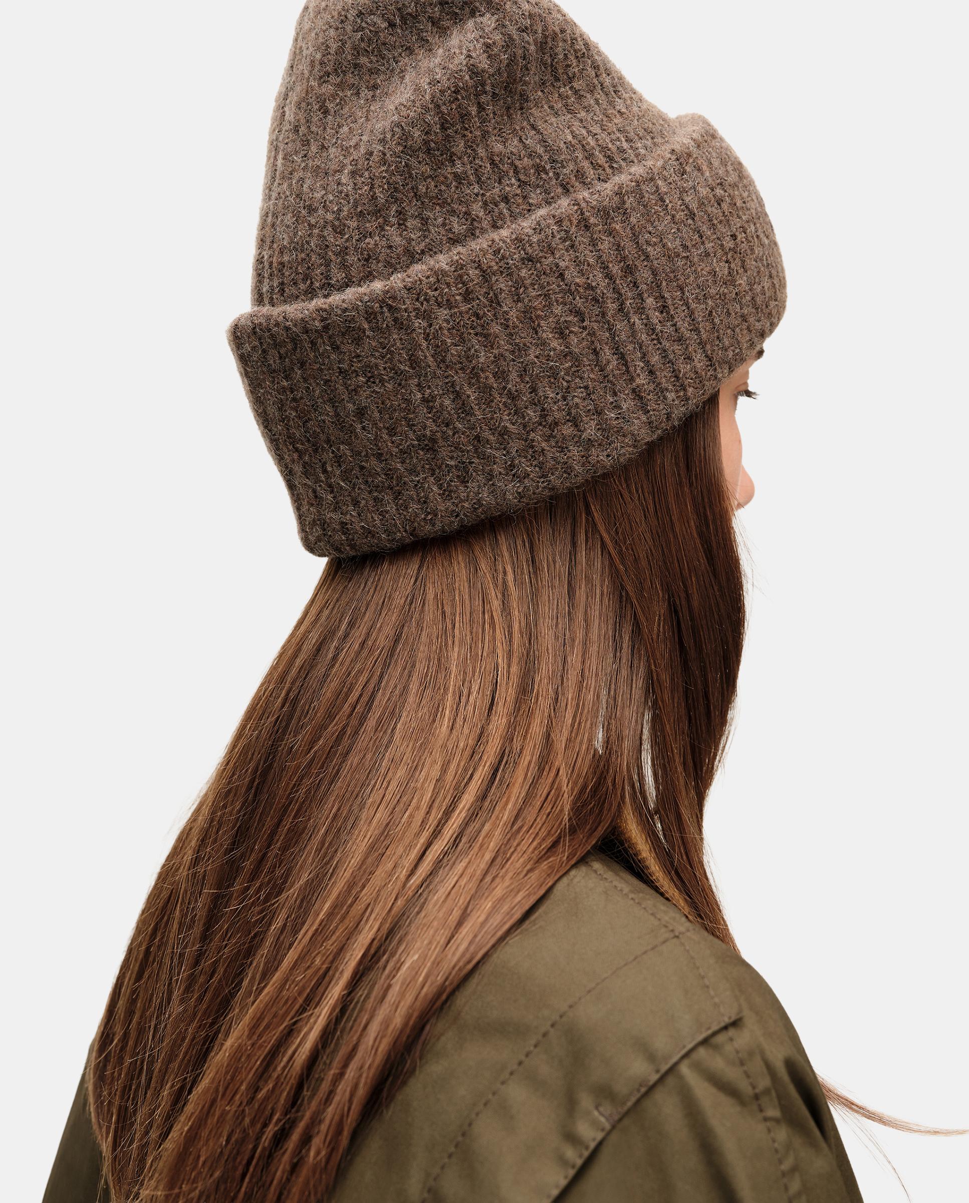 Imagen 2 de Gorro de mujer punto lana - Bimba y Lola - Marrón Marrón
