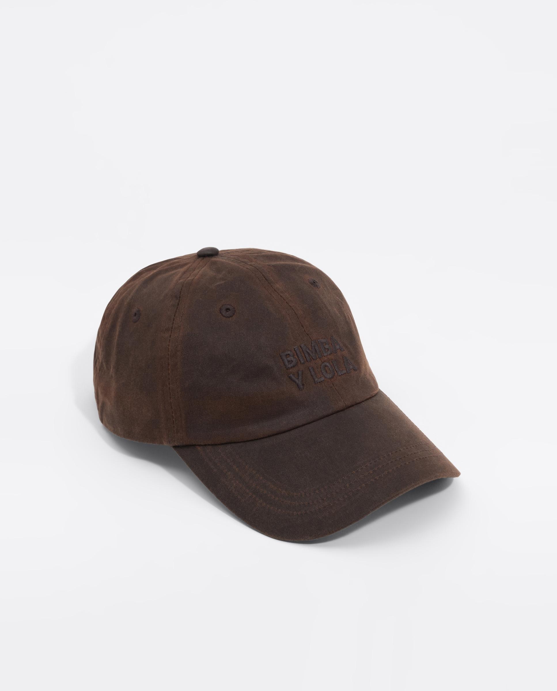 Gorra tejido encerado - Bimba y Lola - Marrón Marrón-1