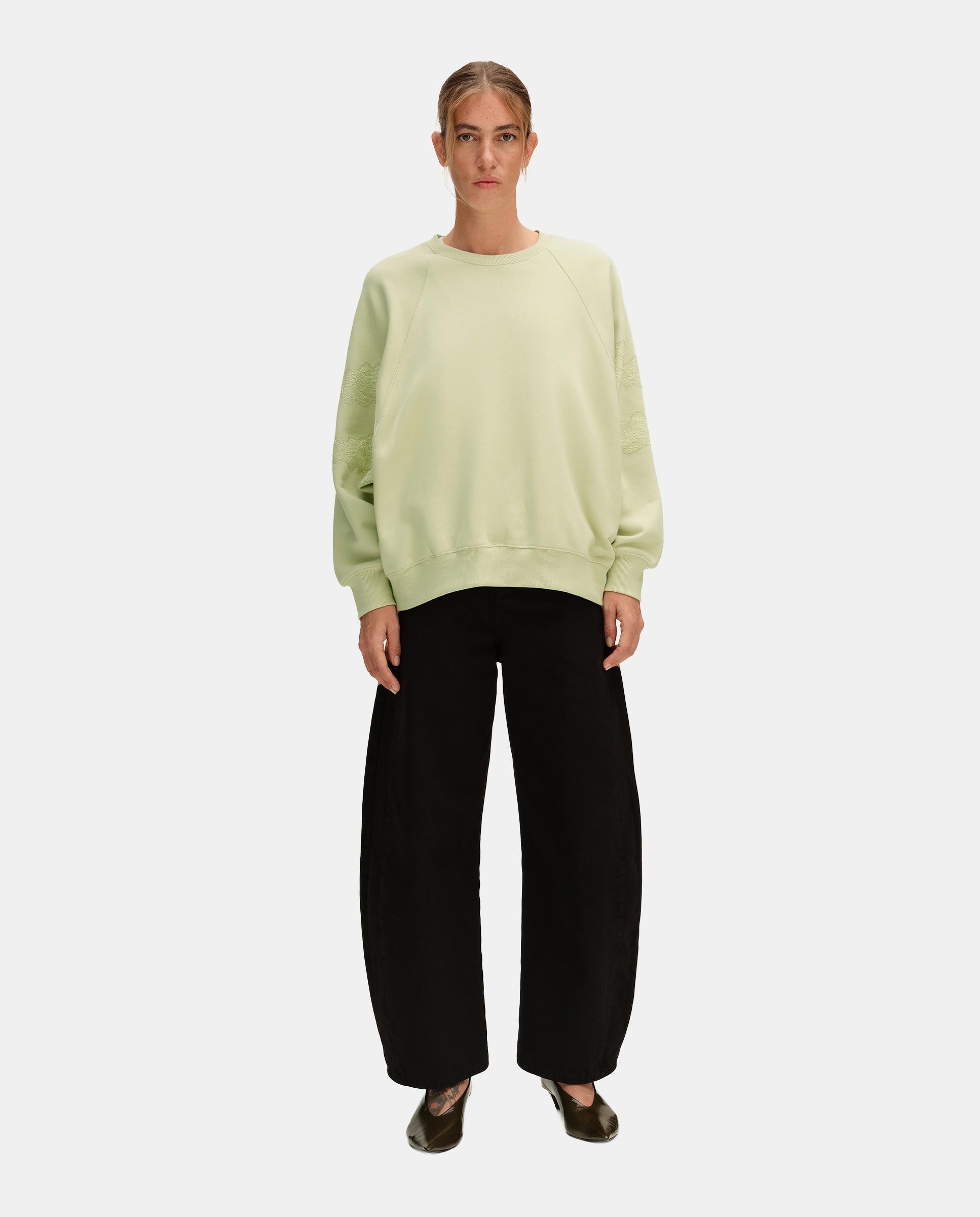 Sudadera de mujer oversize encajes - Bimba y Lola - Lima Lima-1