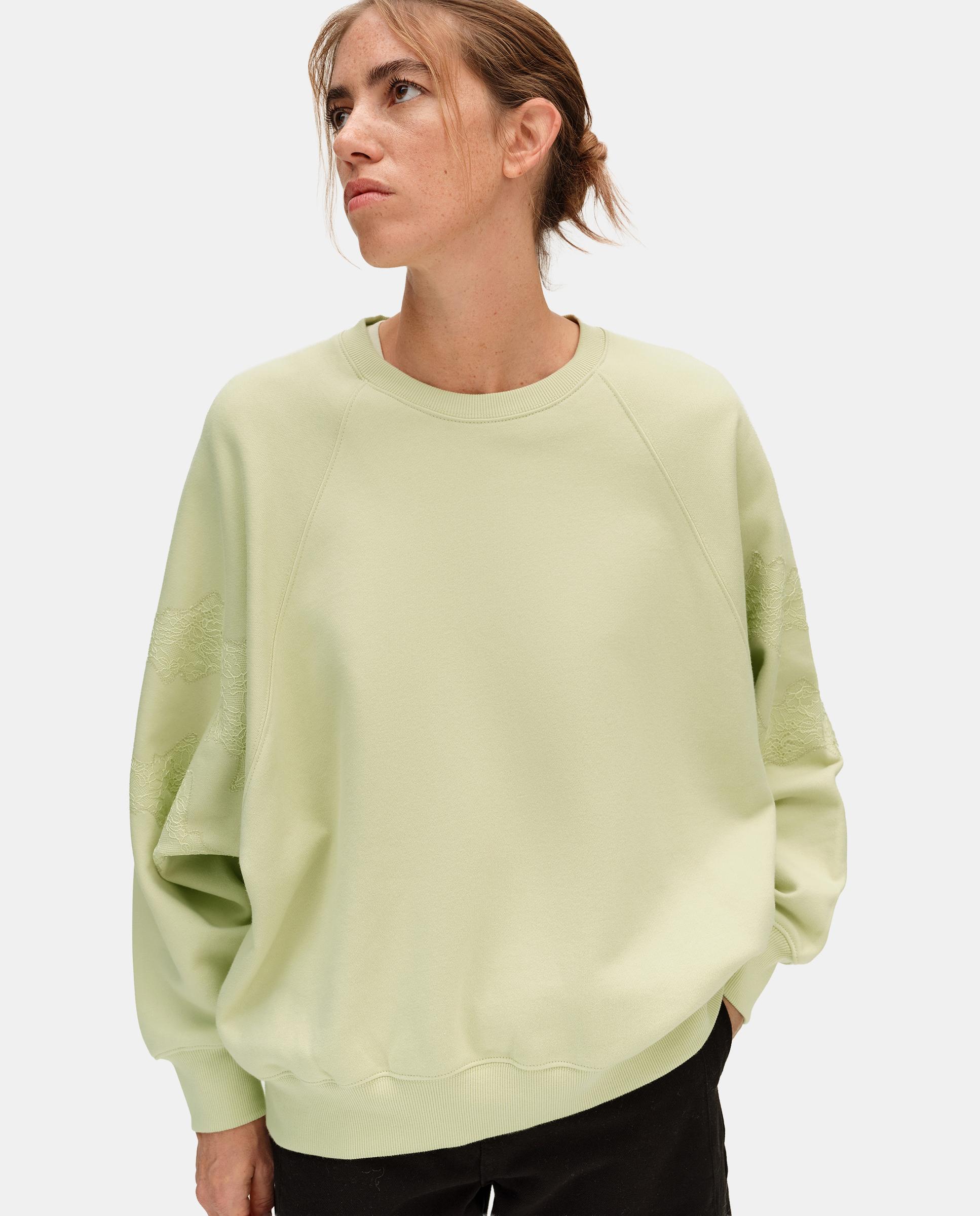 Sudadera de mujer oversize encajes - Bimba y Lola - Lima Lima-2