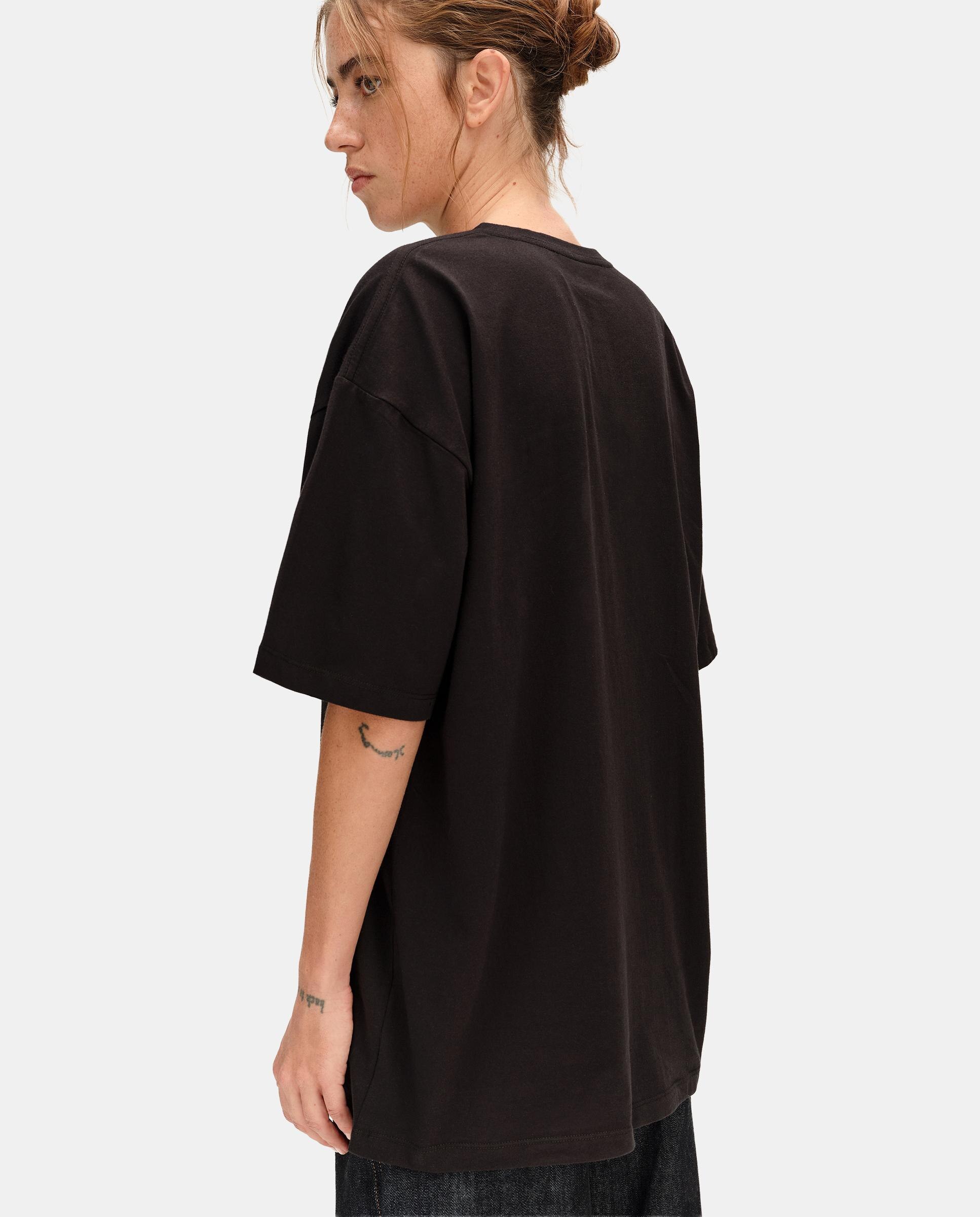 Camiseta de mujer oversize piedras - Bimba y Lola - Antracita Antracita-3