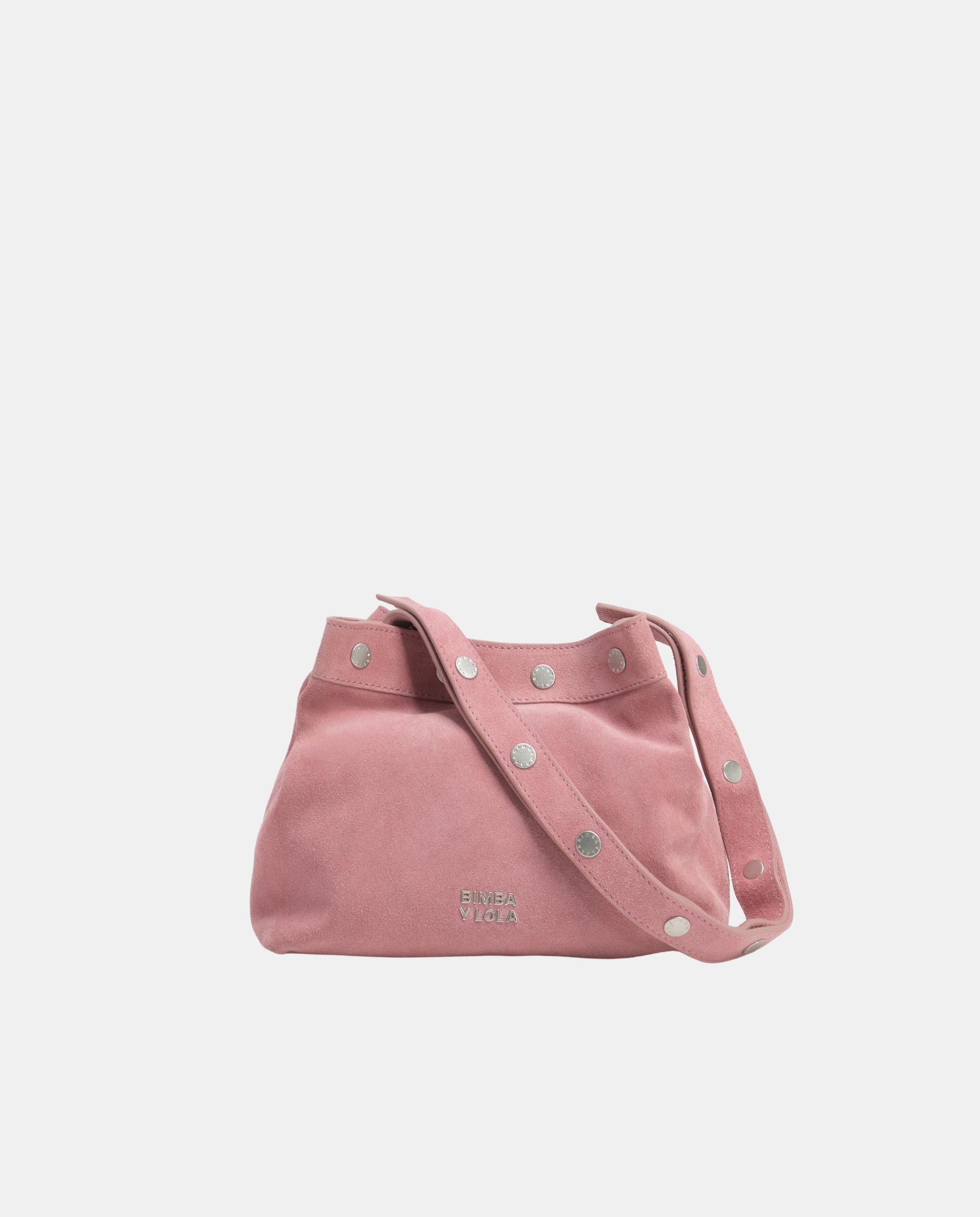 Imagen 1 de Bolso de hombro de mujer snaps mediano serraje Rosa