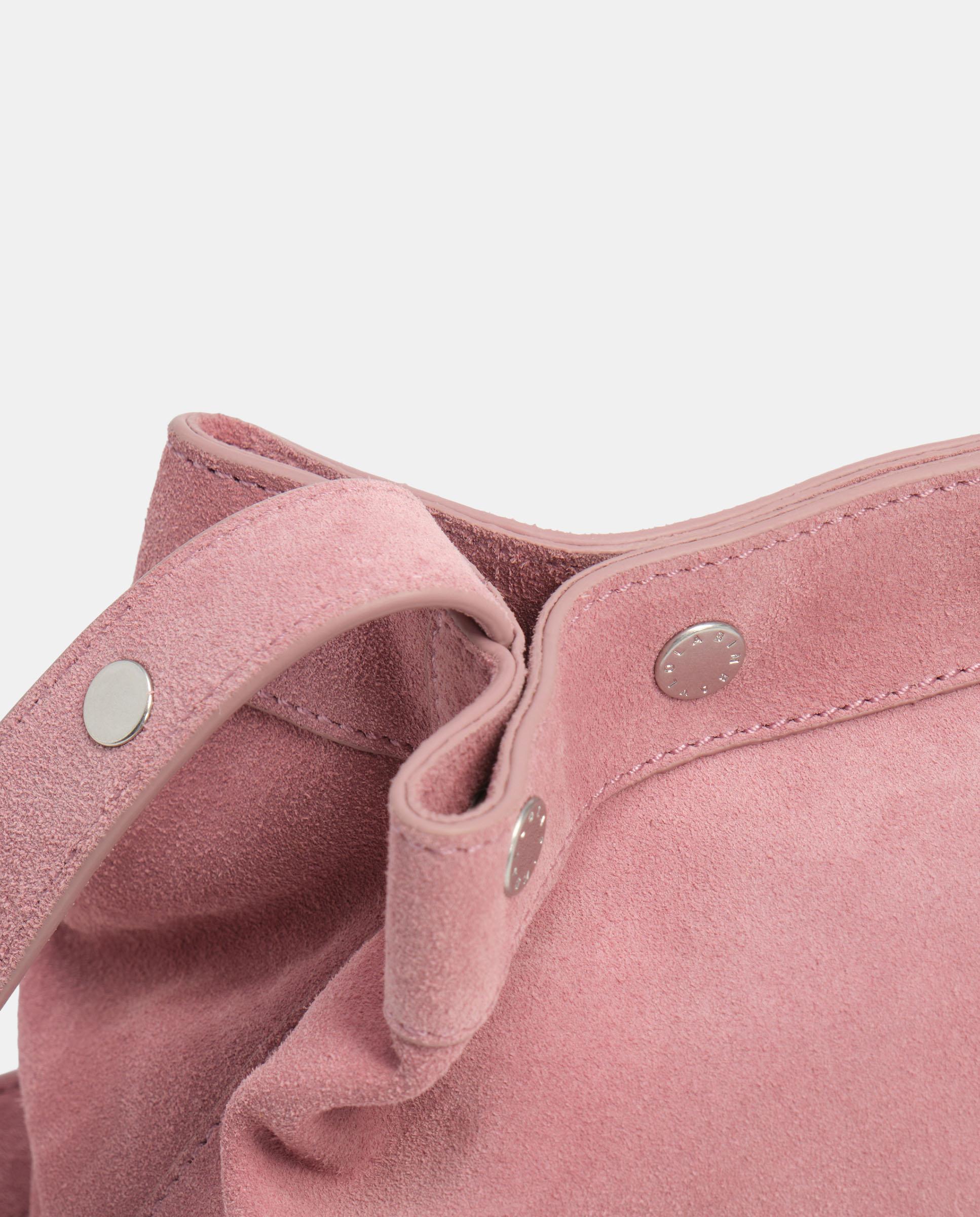 Imagen 5 de Bolso de hombro de mujer snaps mediano serraje - Bimba y Lola - Rosa Rosa