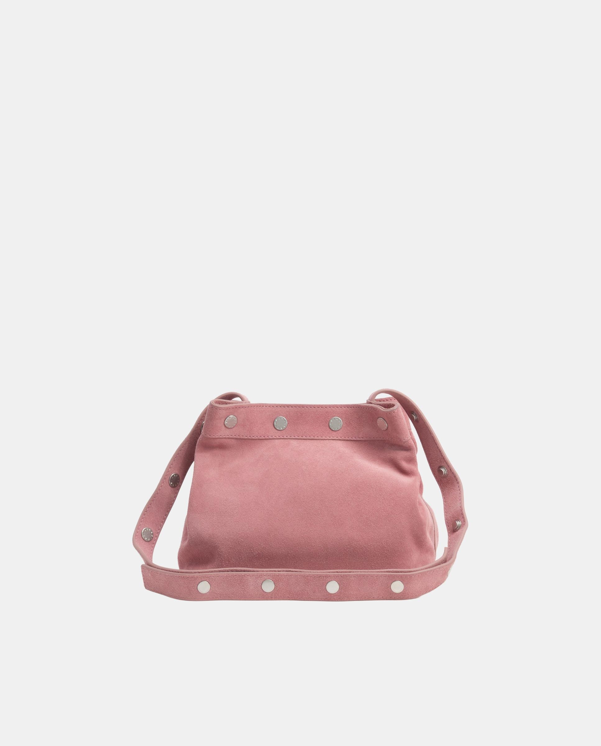 Imagen 7 de Bolso de hombro de mujer snaps mediano serraje - Bimba y Lola - Rosa Rosa