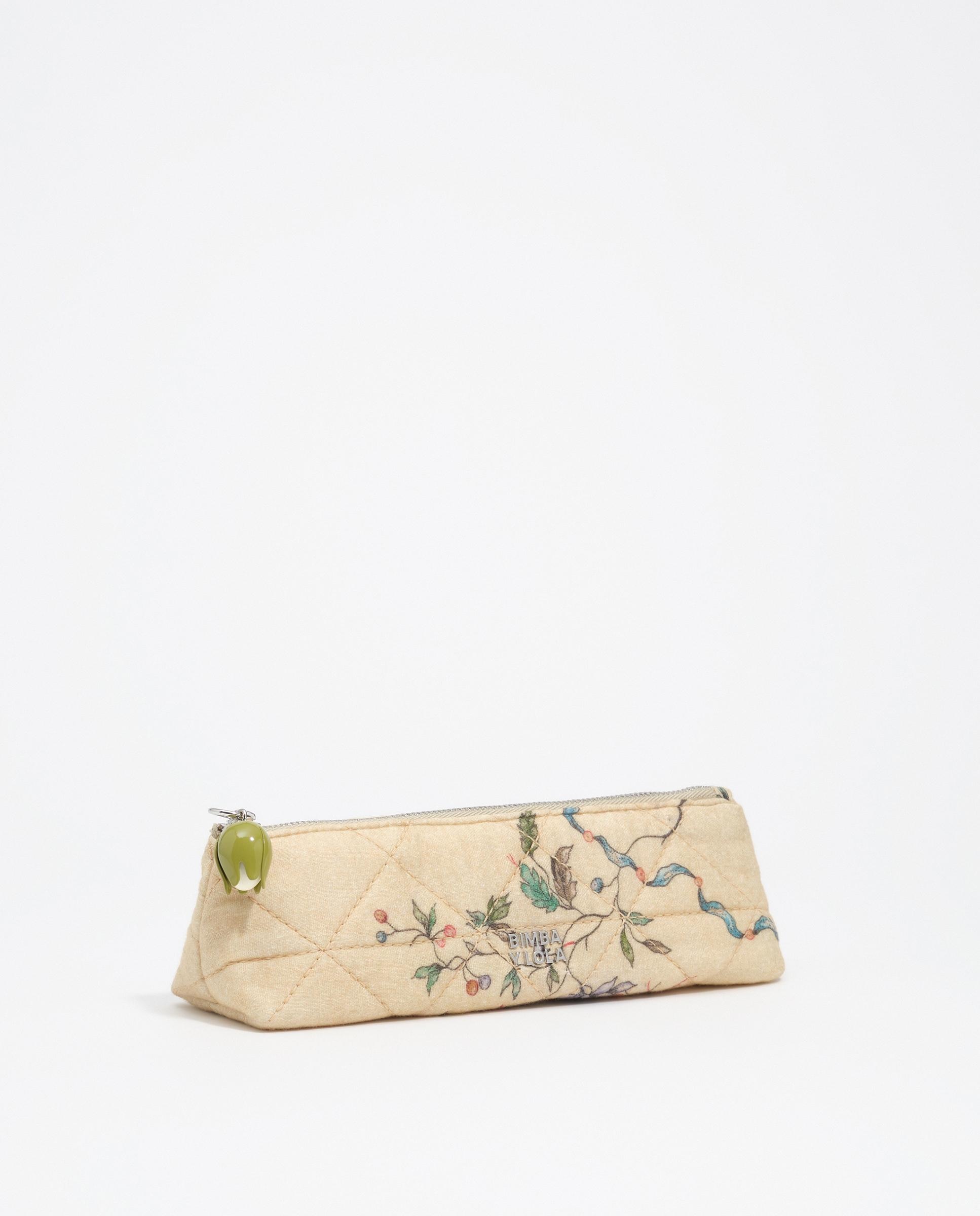 Estuche de algodón romantic sweet con cierre cremallera 100% algodón - Bimba y Lola - Natural Natural-3