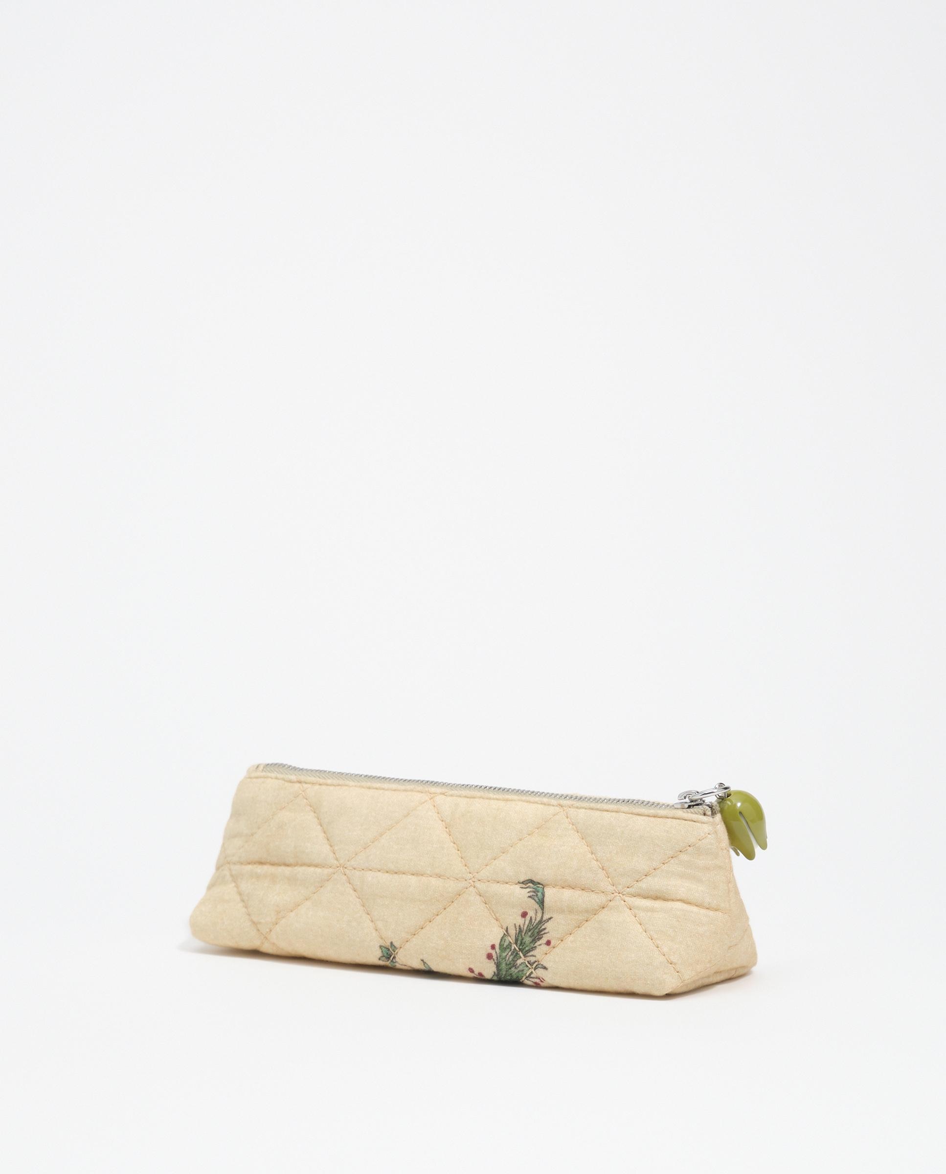 Estuche de algodón romantic sweet con cierre cremallera 100% algodón - Bimba y Lola - Natural Natural-6