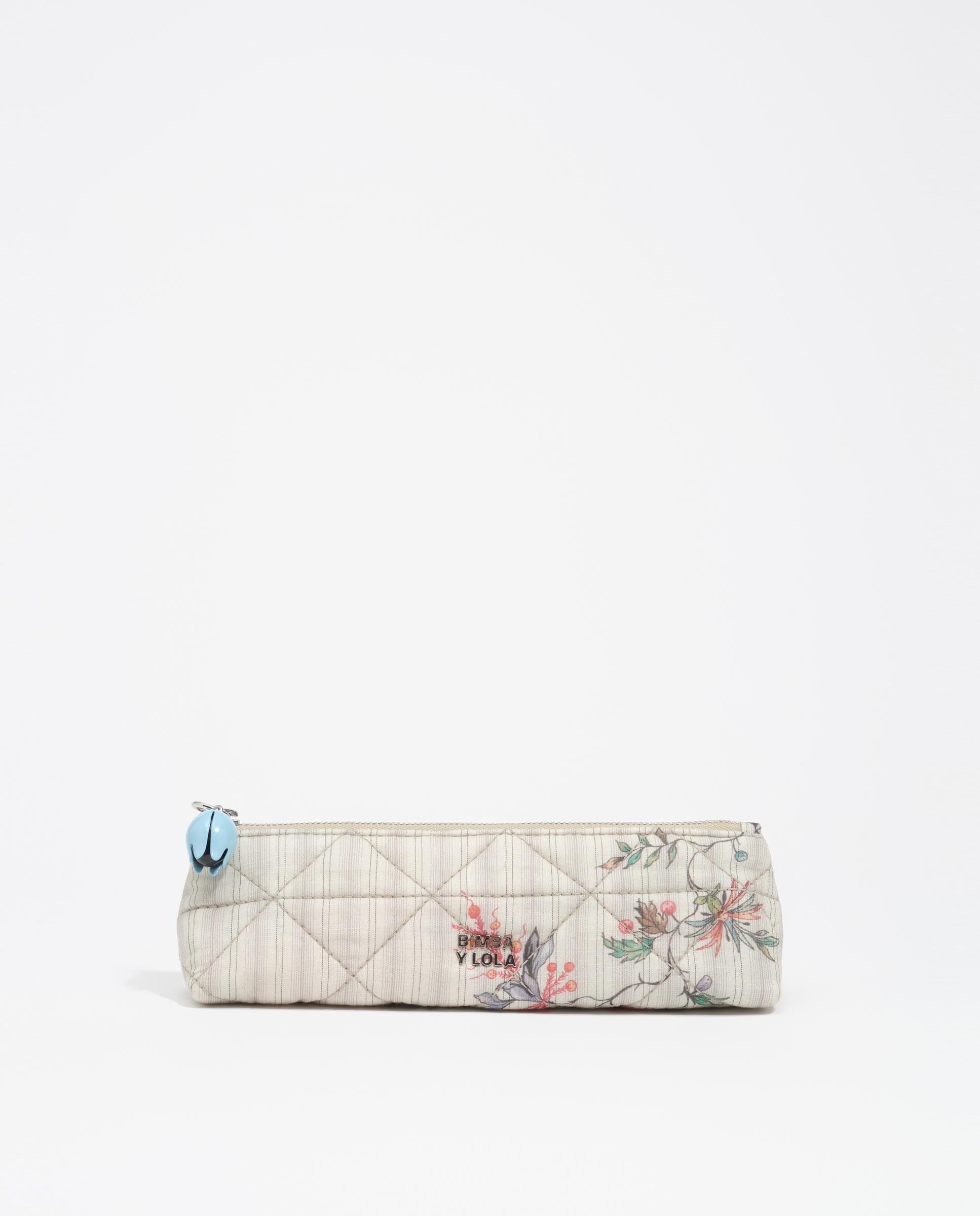 Estuche de algodón romantic sweet con cierre cremallera - Bimba y Lola - Natural Natural-1