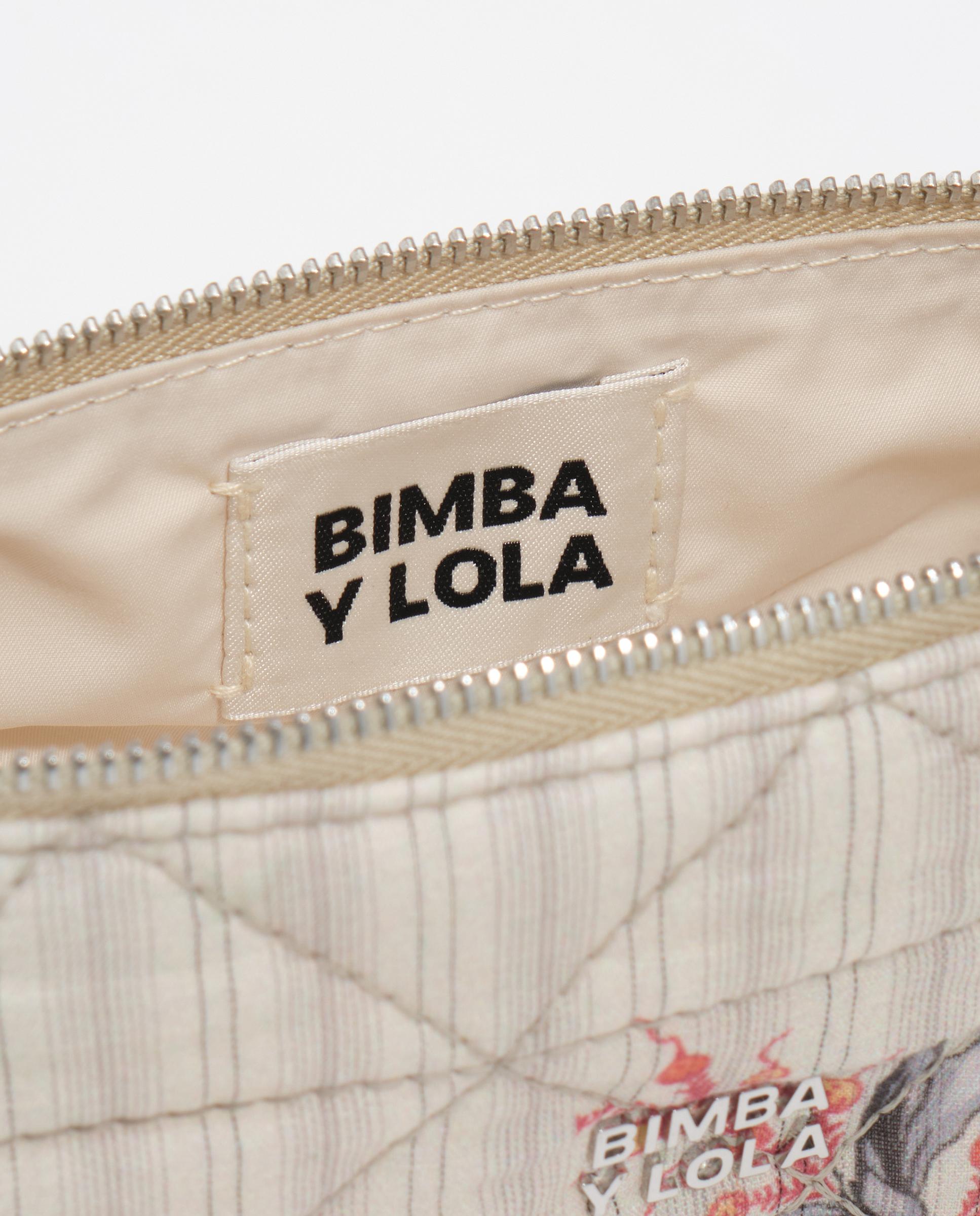 Estuche de algodón romantic sweet con cierre cremallera - Bimba y Lola - Natural Natural-5