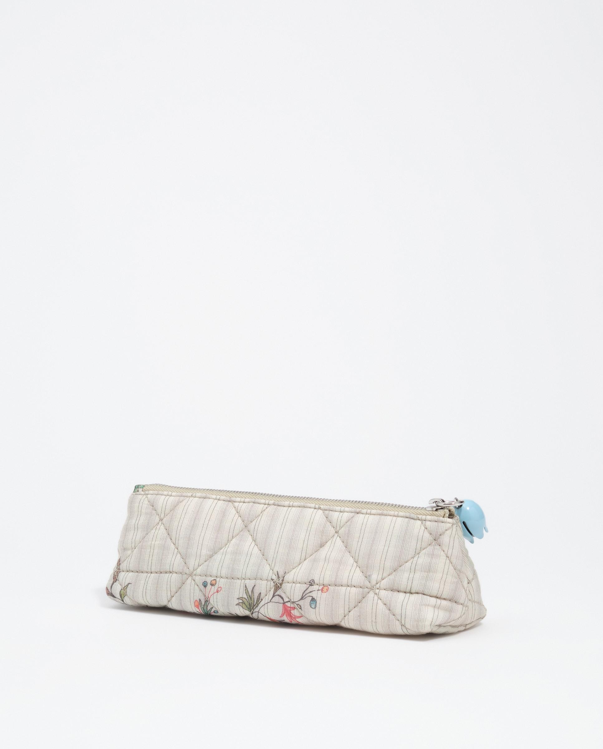 Estuche de algodón romantic sweet con cierre cremallera - Bimba y Lola - Natural Natural-6