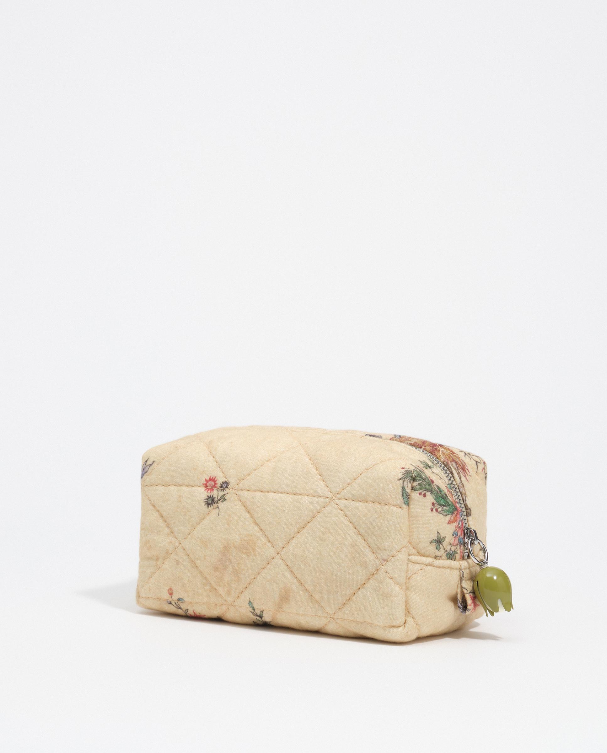 Neceser pequeño de algodón romantic sweet con cierre cremallera 100% algodón - Bimba y Lola - Natural Natural-7