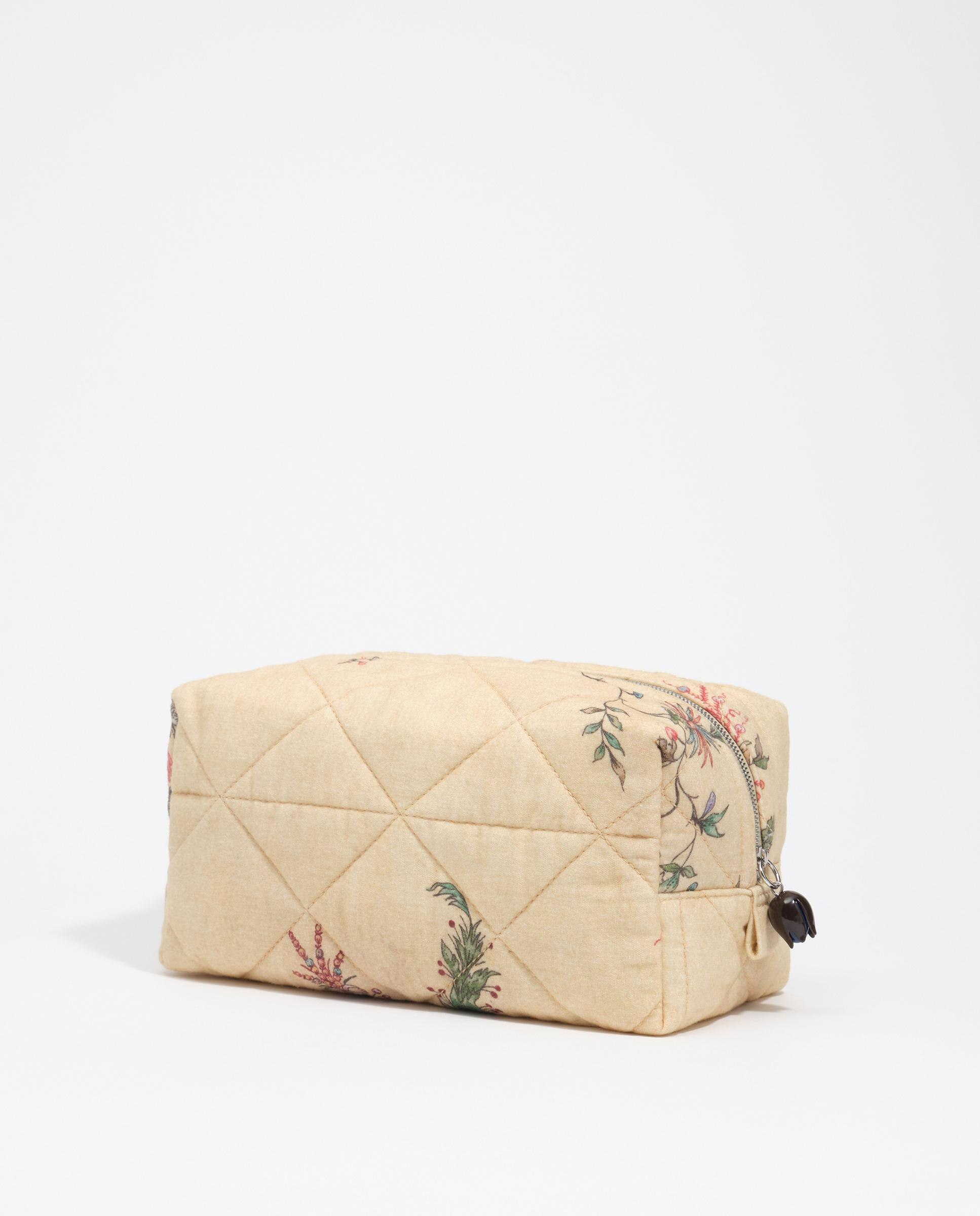 Neceser grande de algodón romantic sweet con cierre cremallera - Bimba y Lola - Natural Natural-7