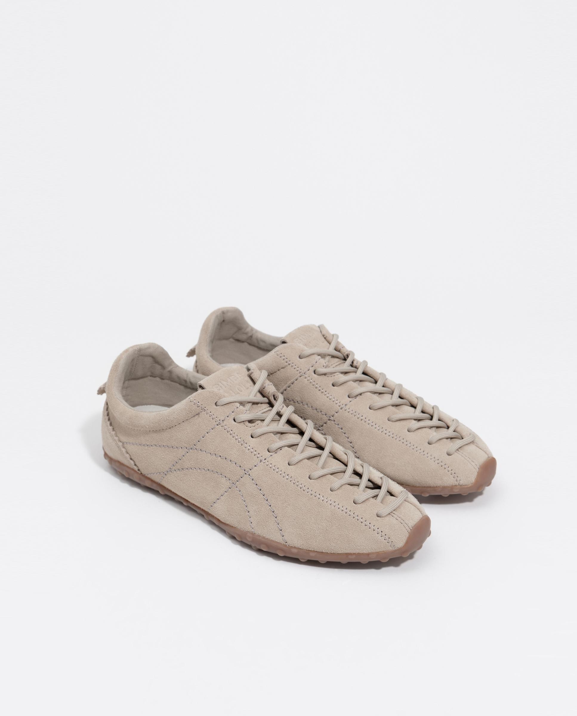 Zapatillas deportivas de mujer 13 11 serraje - Bimba y Lola - Gris Gris-4