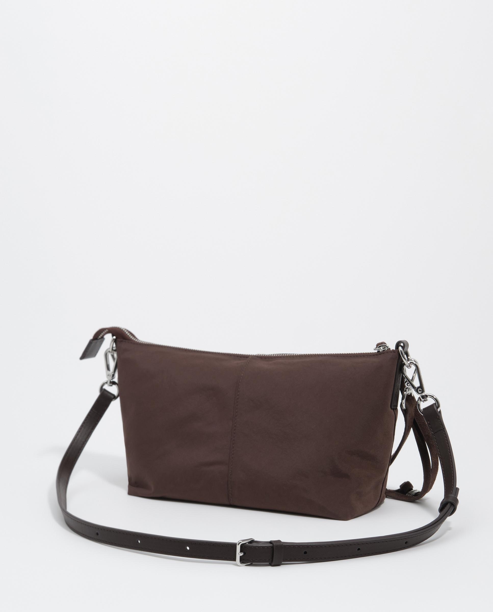 Bandolera de mujer madrid grande nylon - Bimba y Lola - Marrón Marrón-5