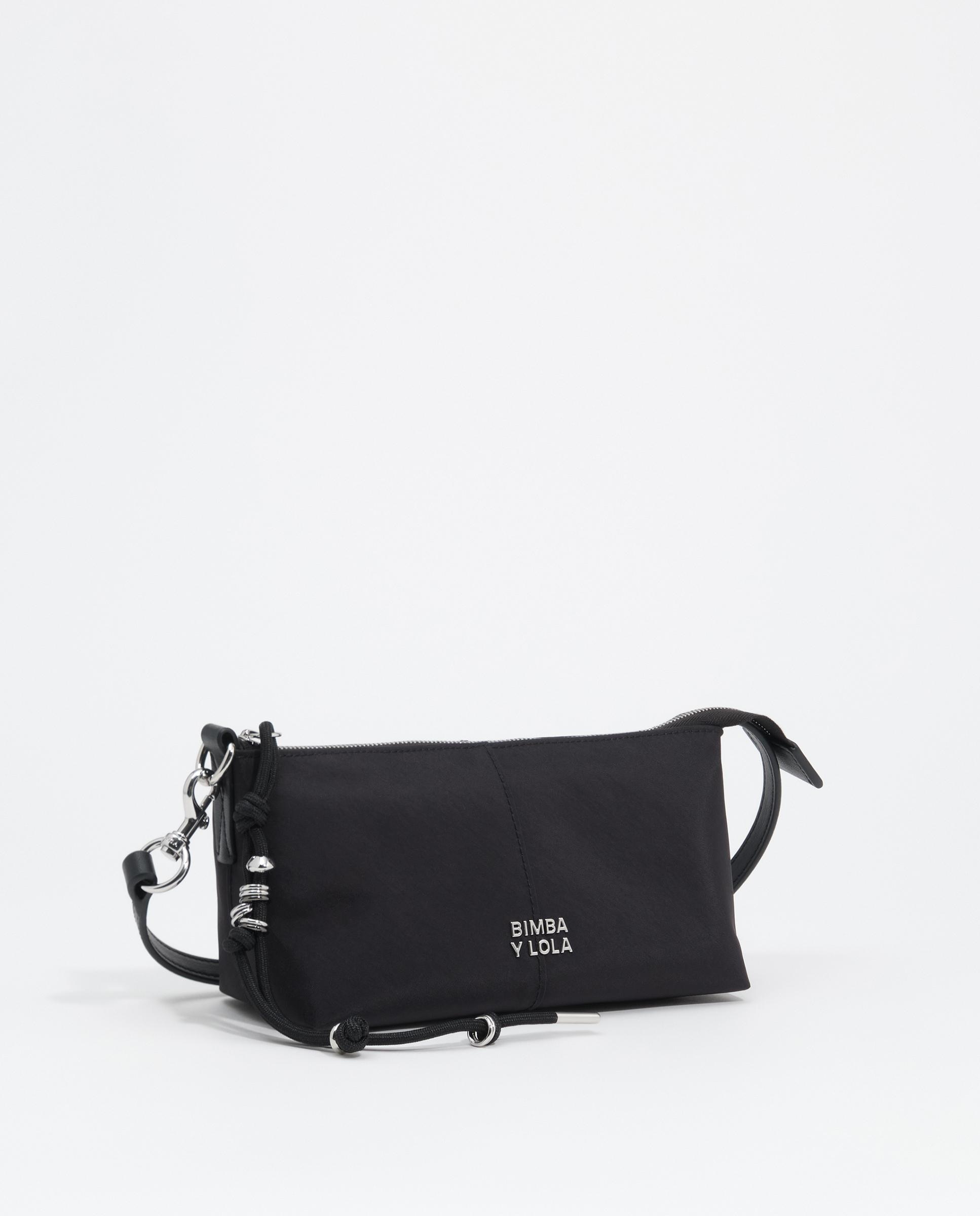 Bandolera de mujer bandolera pequeño nylon - Bimba y Lola - Negro Negro-3