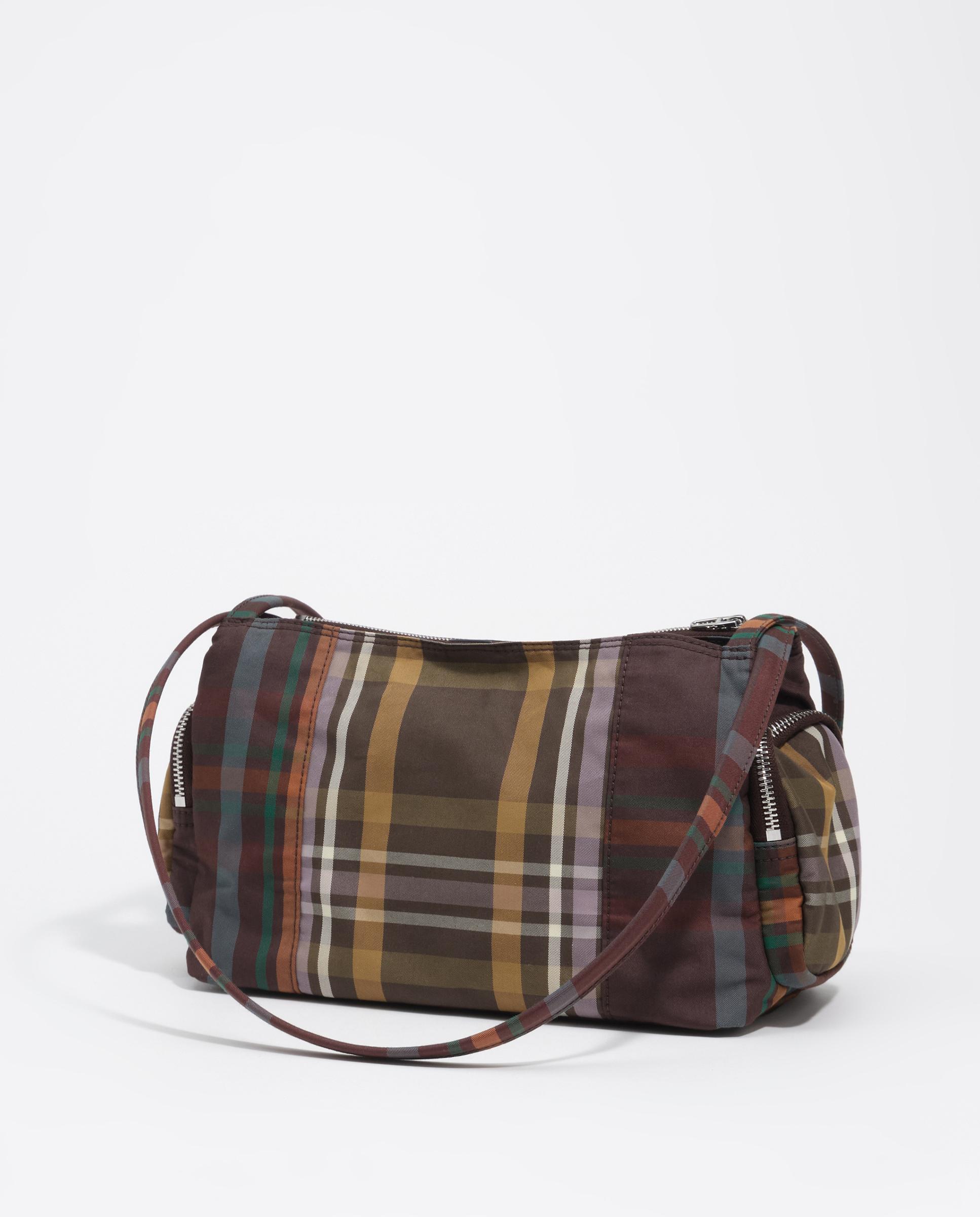 Bolso de hombro grande con cierre metálico - Bimba y Lola - Verde Verde-6