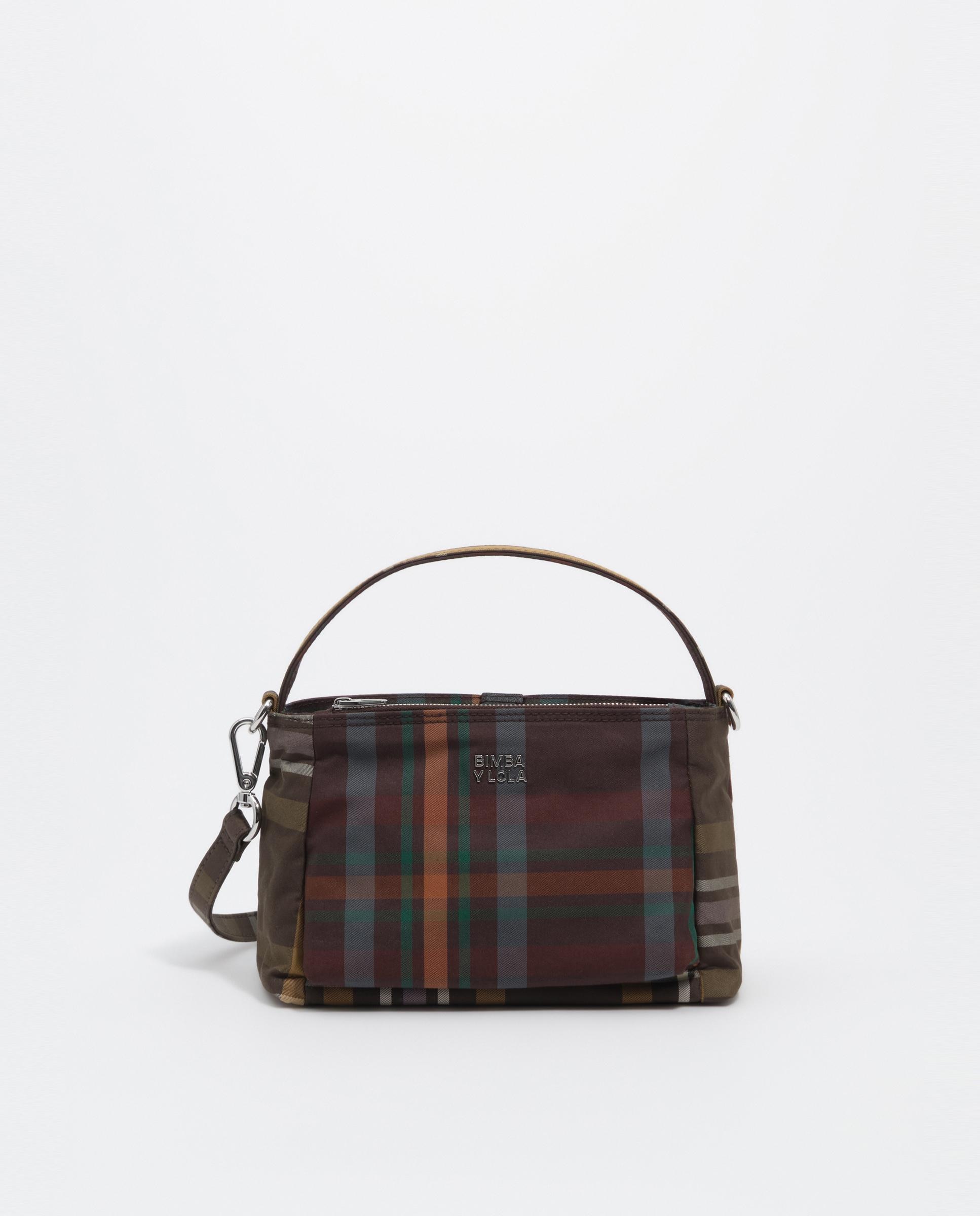 Bolso de hombro grande con cierre metálico - Bimba y Lola - Verde Verde-1