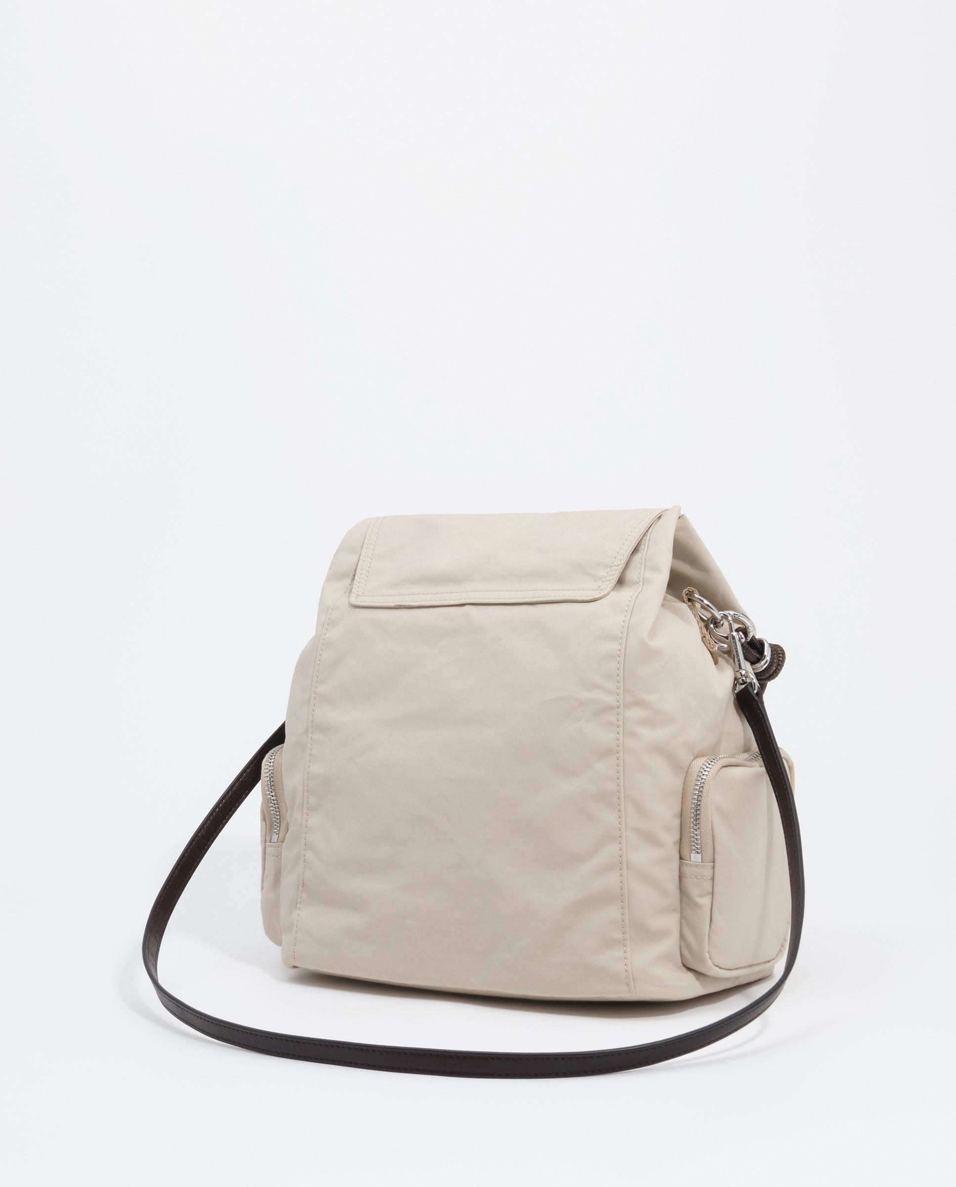 Imagen 4 de Mochila de mujer pocket grande algodón - Bimba y Lola - Gris Gris