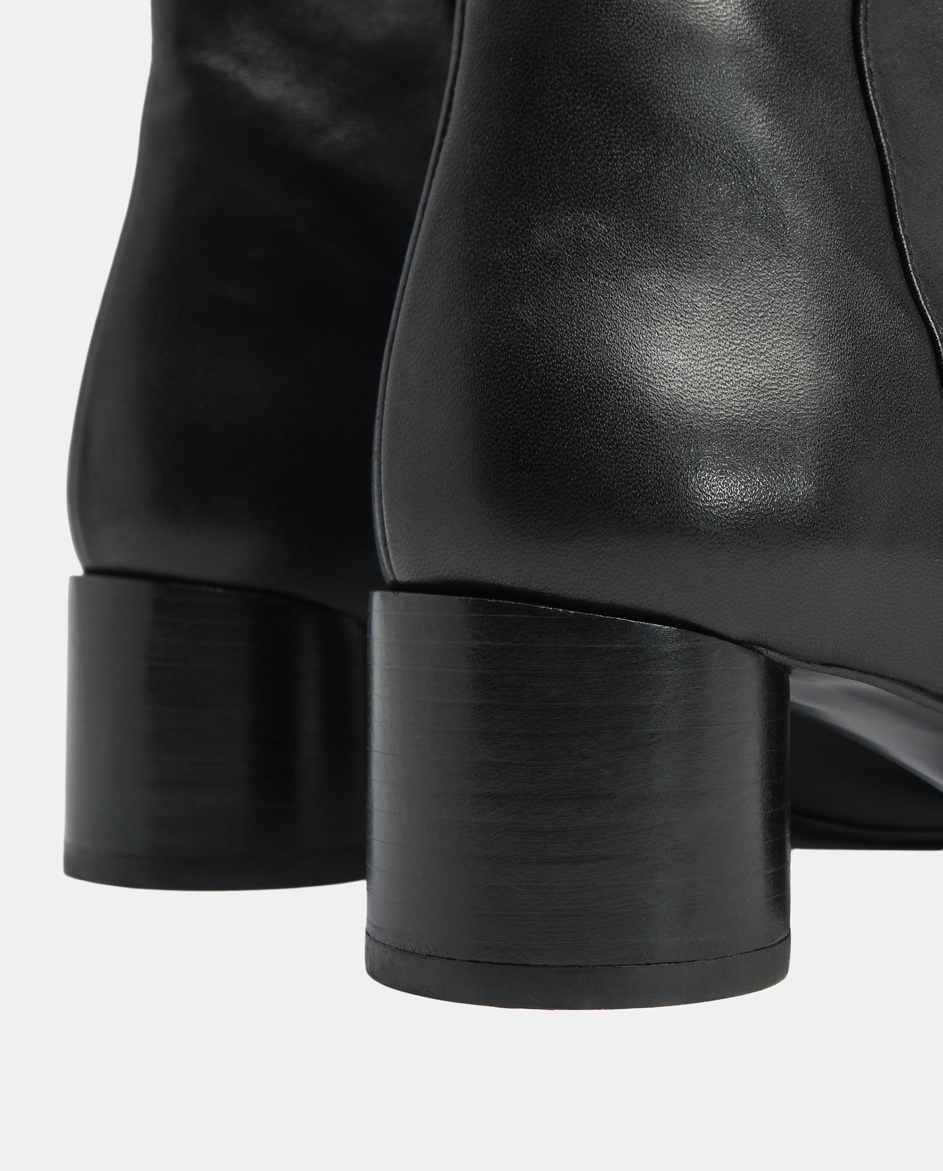 Botines de mujer tacón piel - Bimba y Lola - Negro Negro-6