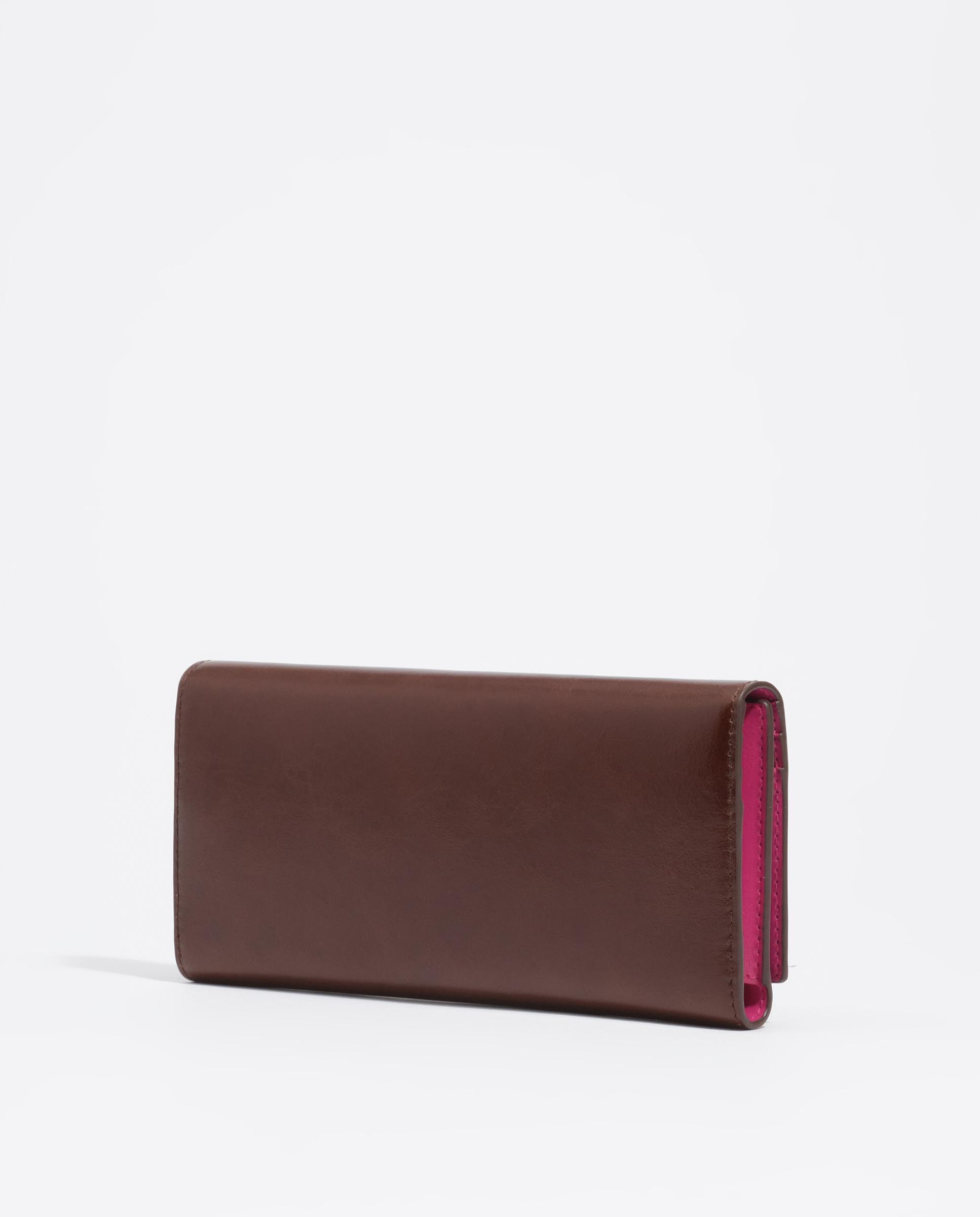 Cartera de mujer continental piel - Bimba y Lola - Tostado Tostado-2
