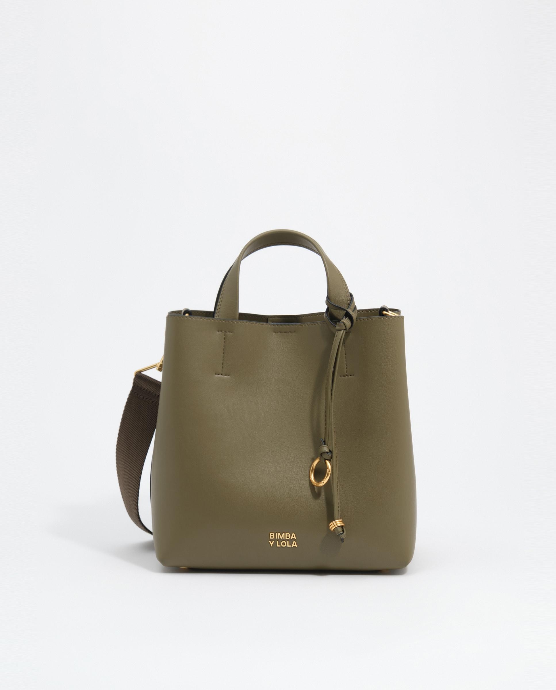 Imagen 0 de Bolso de mano de mujer chihuahua grande piel Verde