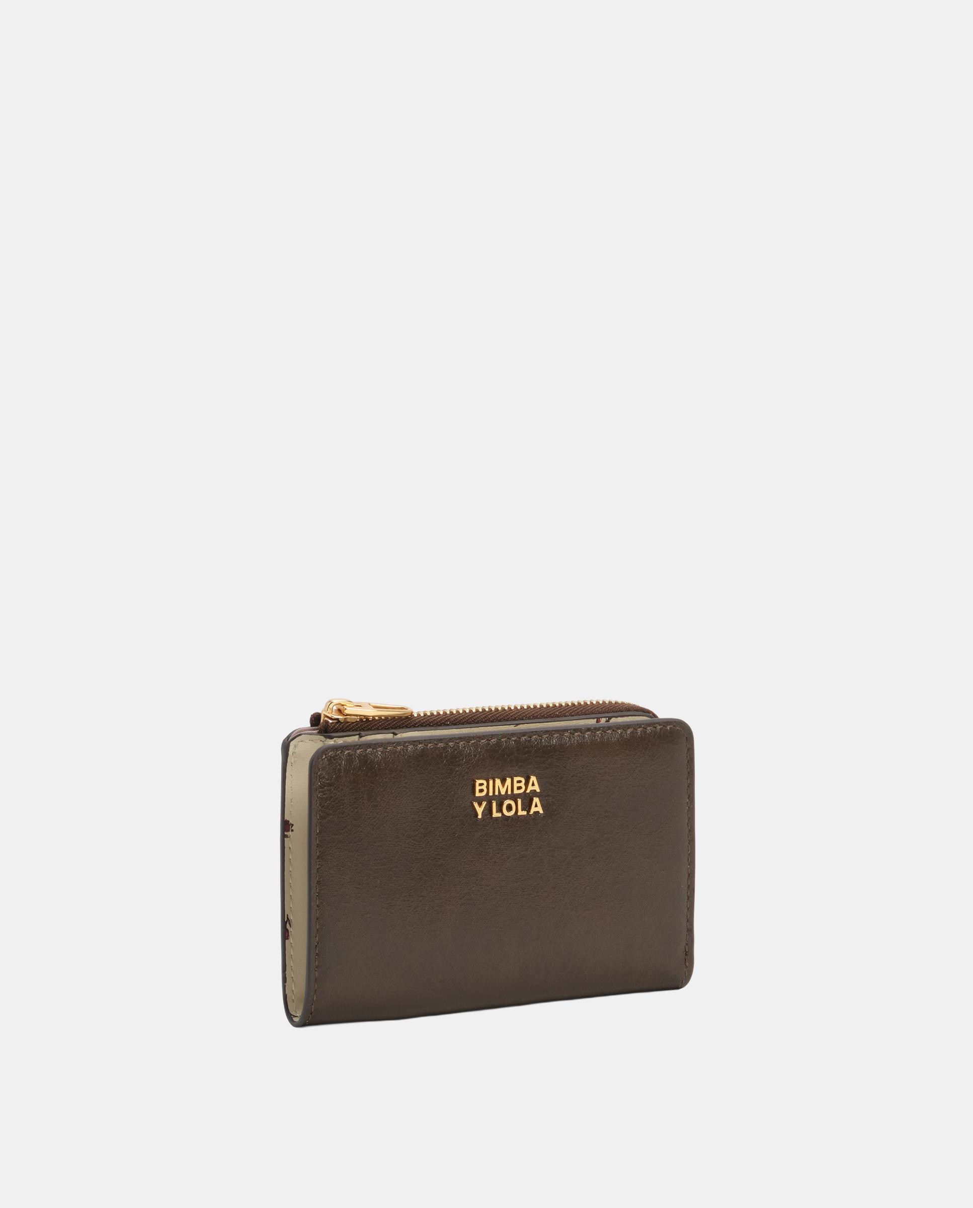 Cartera de mujer compacta piel - Bimba y Lola - Verde Oliva Verde Oliva-3