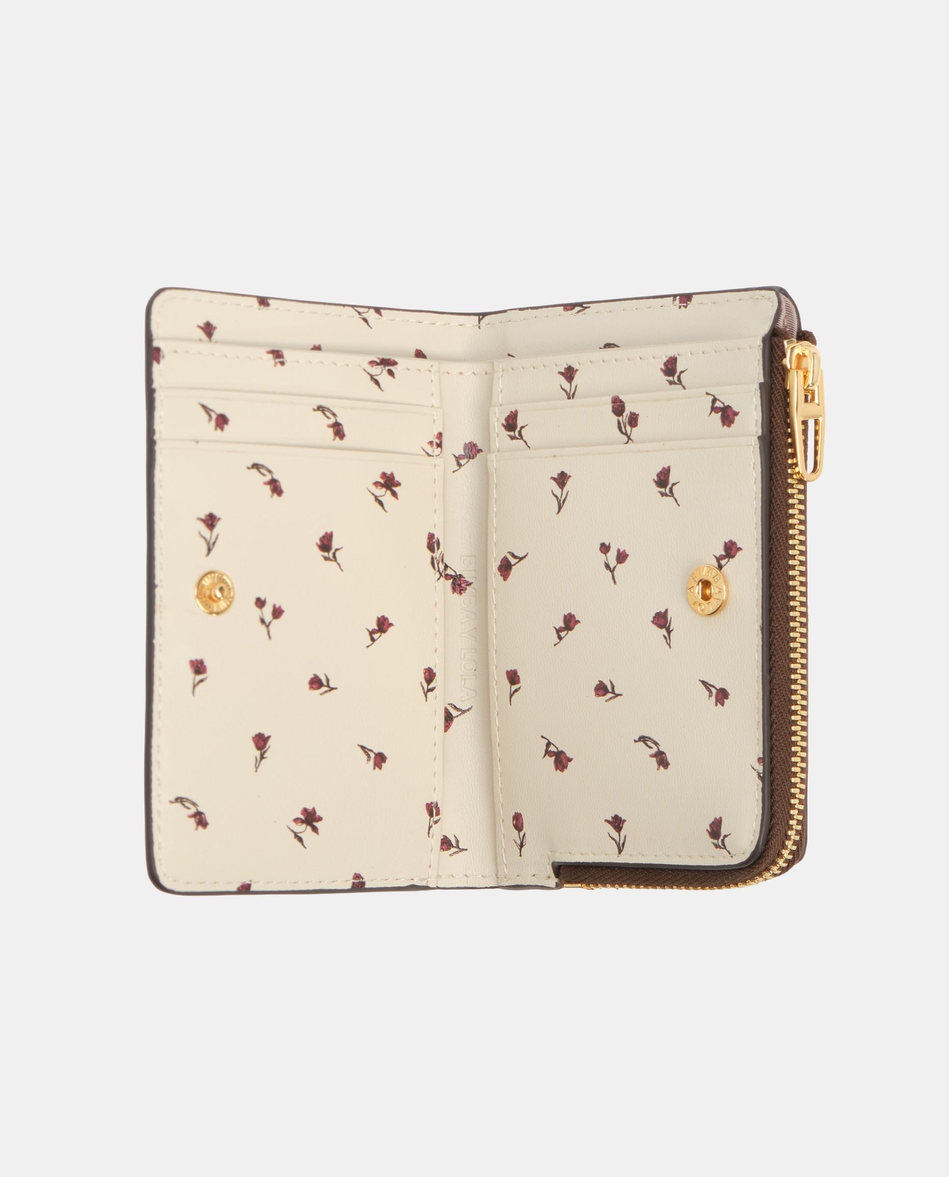 Cartera de mujer compacta piel - Bimba y Lola - Verde Oliva Verde Oliva-4