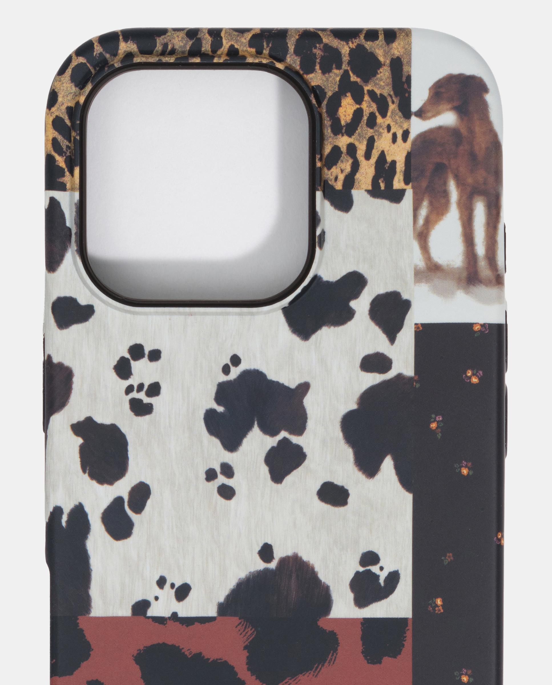 Funda rígida iphone 16 pro patchwork pony - Bimba y Lola - Marrón Marrón-3