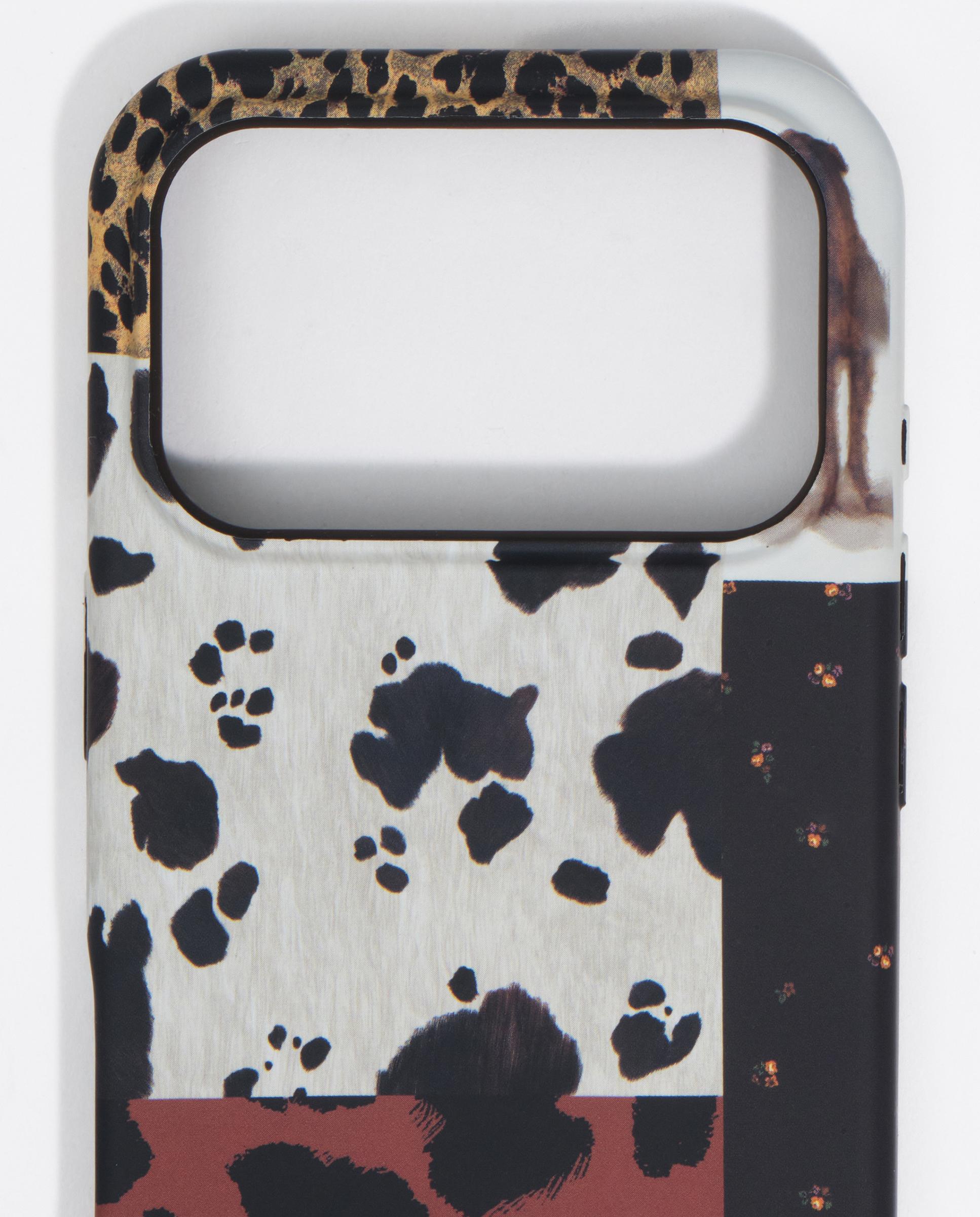 Funda rígida iphone 17 pro patchwork pony - Bimba y Lola - Marrón Marrón-3