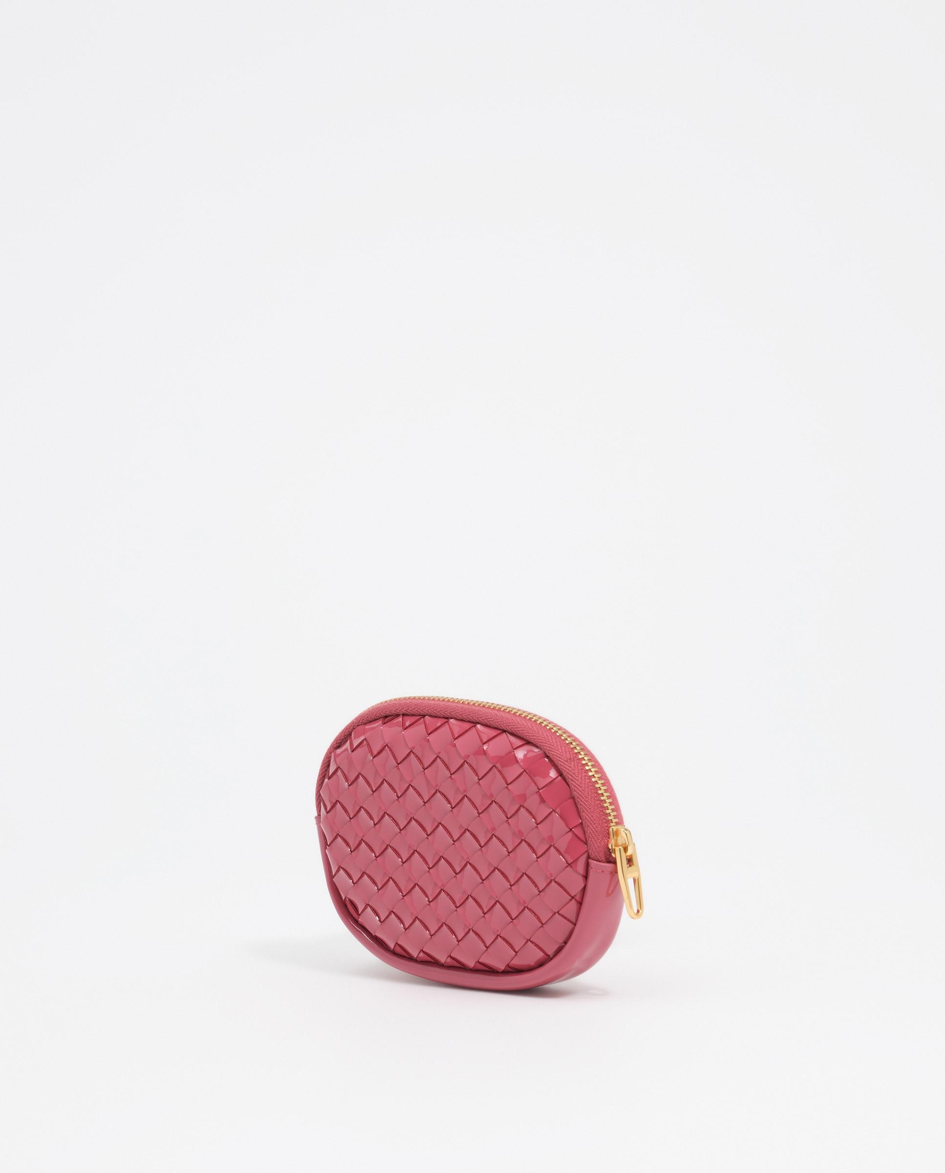 Monedero de mujer ovalado trenzado - Bimba y Lola - Rosa Rosa-5