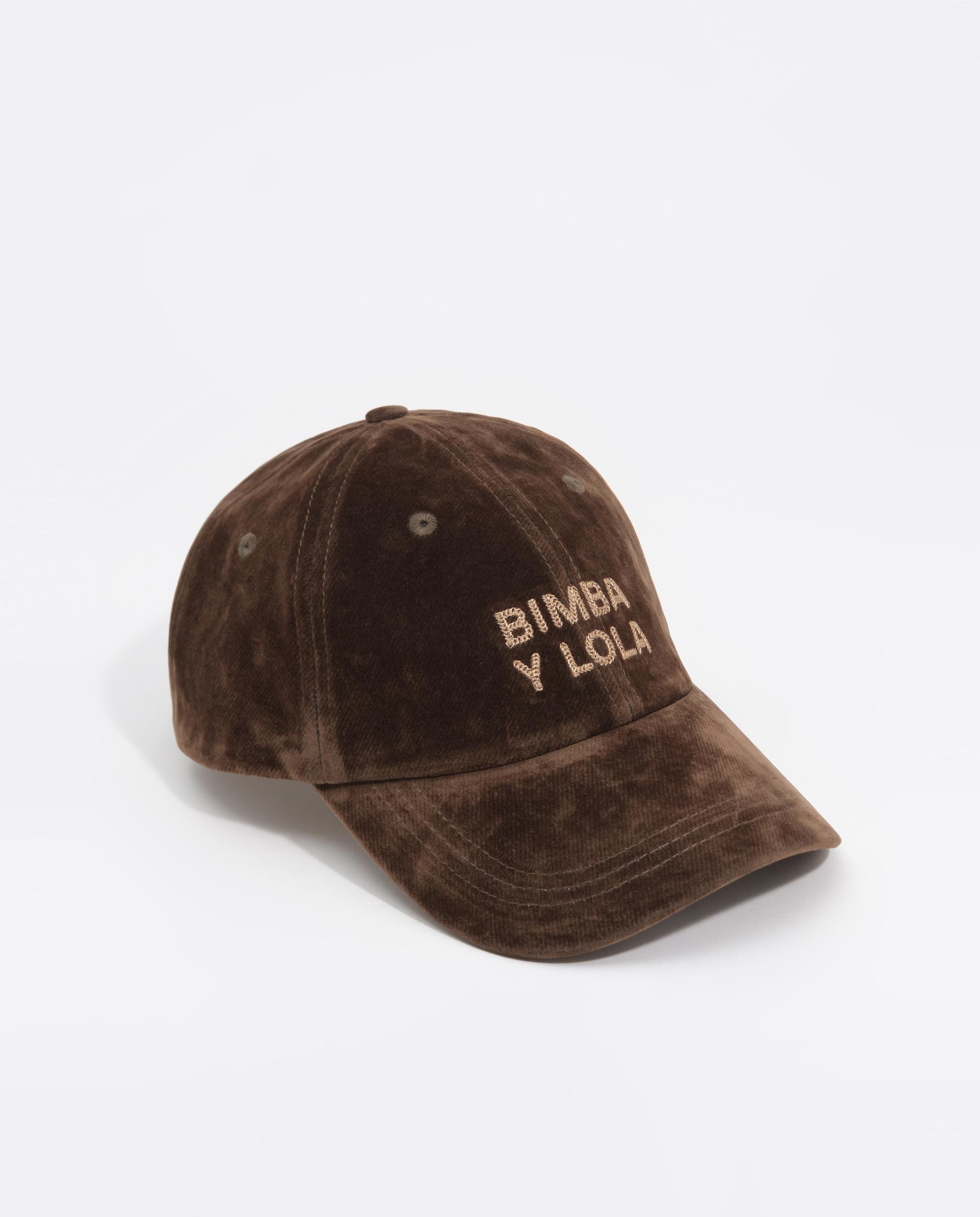 Gorra tejido flocado - Bimba y Lola - Kaki Kaki-1