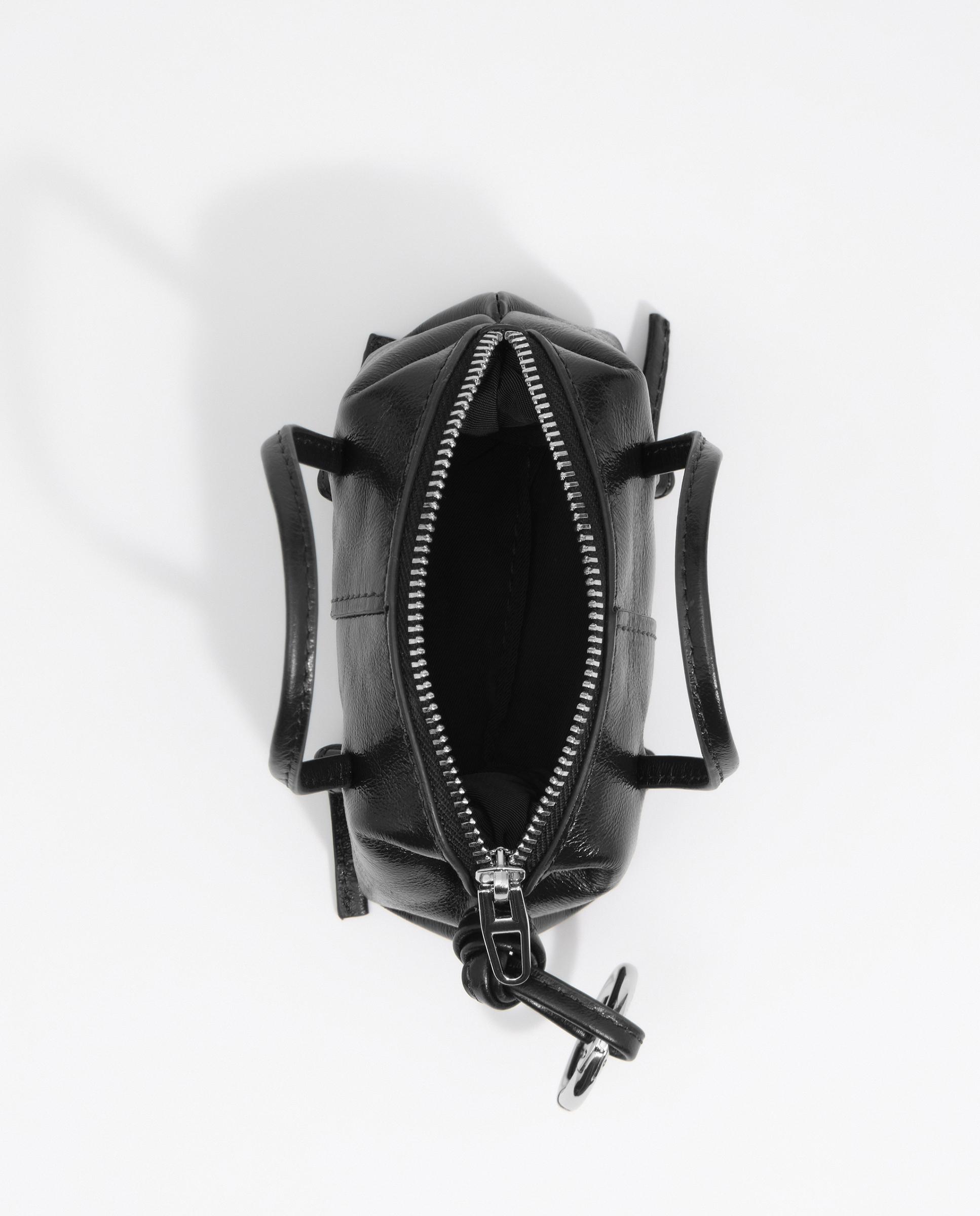 Bolso de mano de mujer lolita micro piel - Bimba y Lola - Negro Negro-2