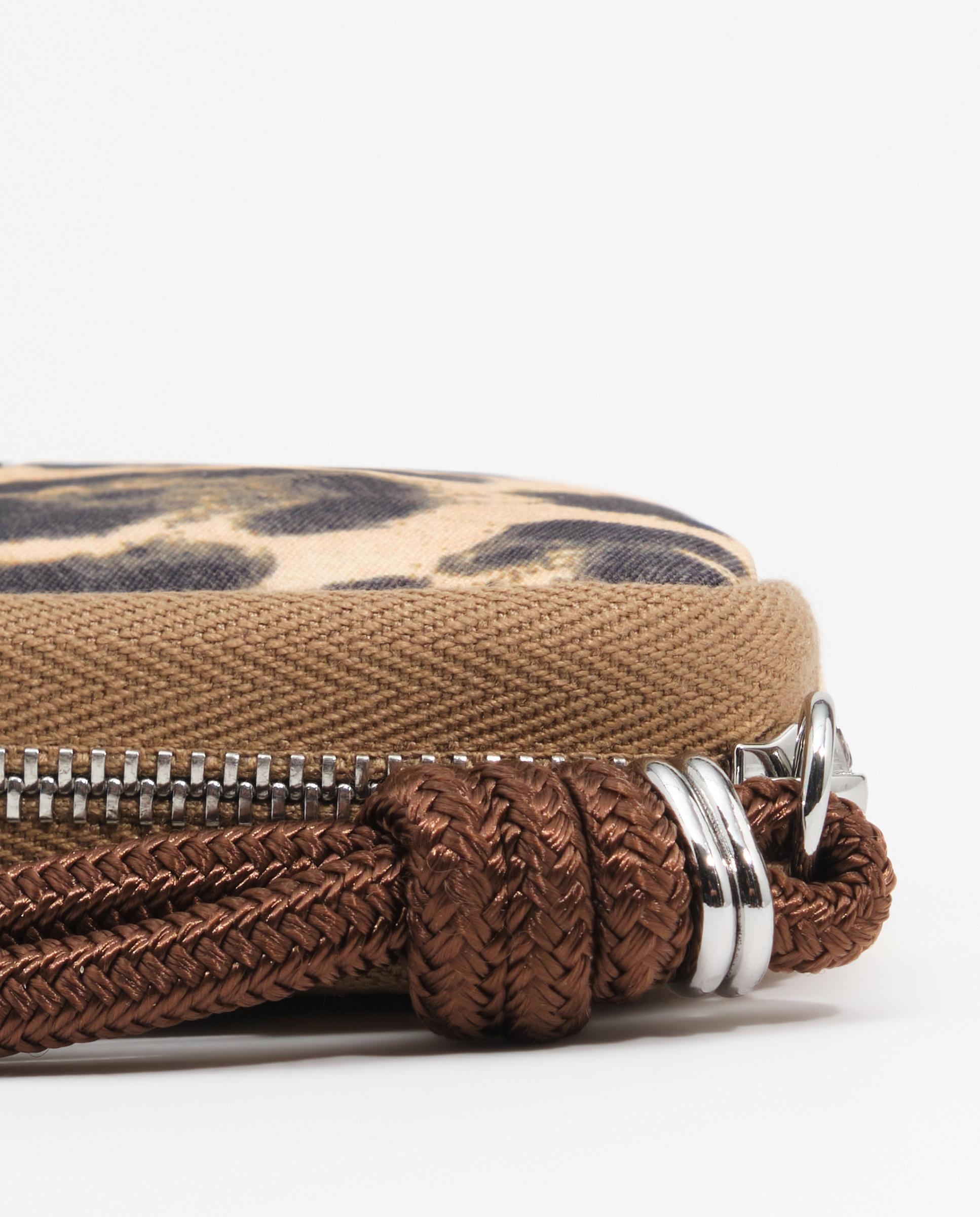 Imagen 2 de Cartera de mujer pequeña nylon leopard - Bimba y Lola - Natural Natural