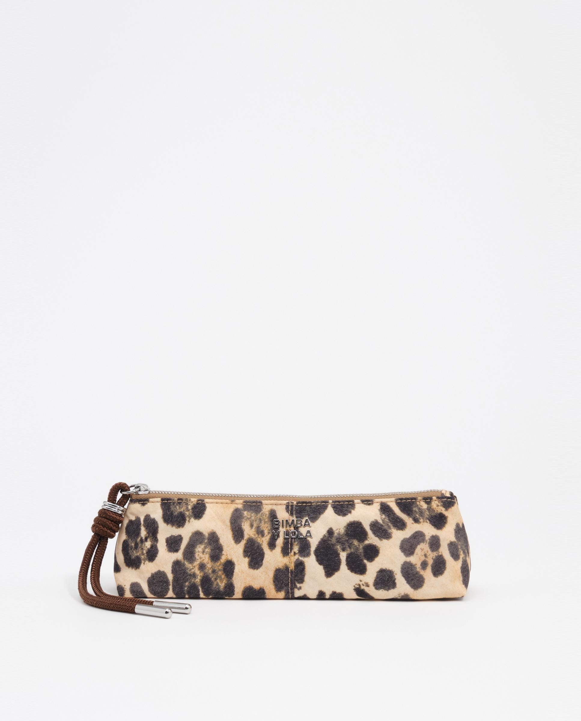 Estuche nylon leopard - Bimba y Lola - Natural Natural-1