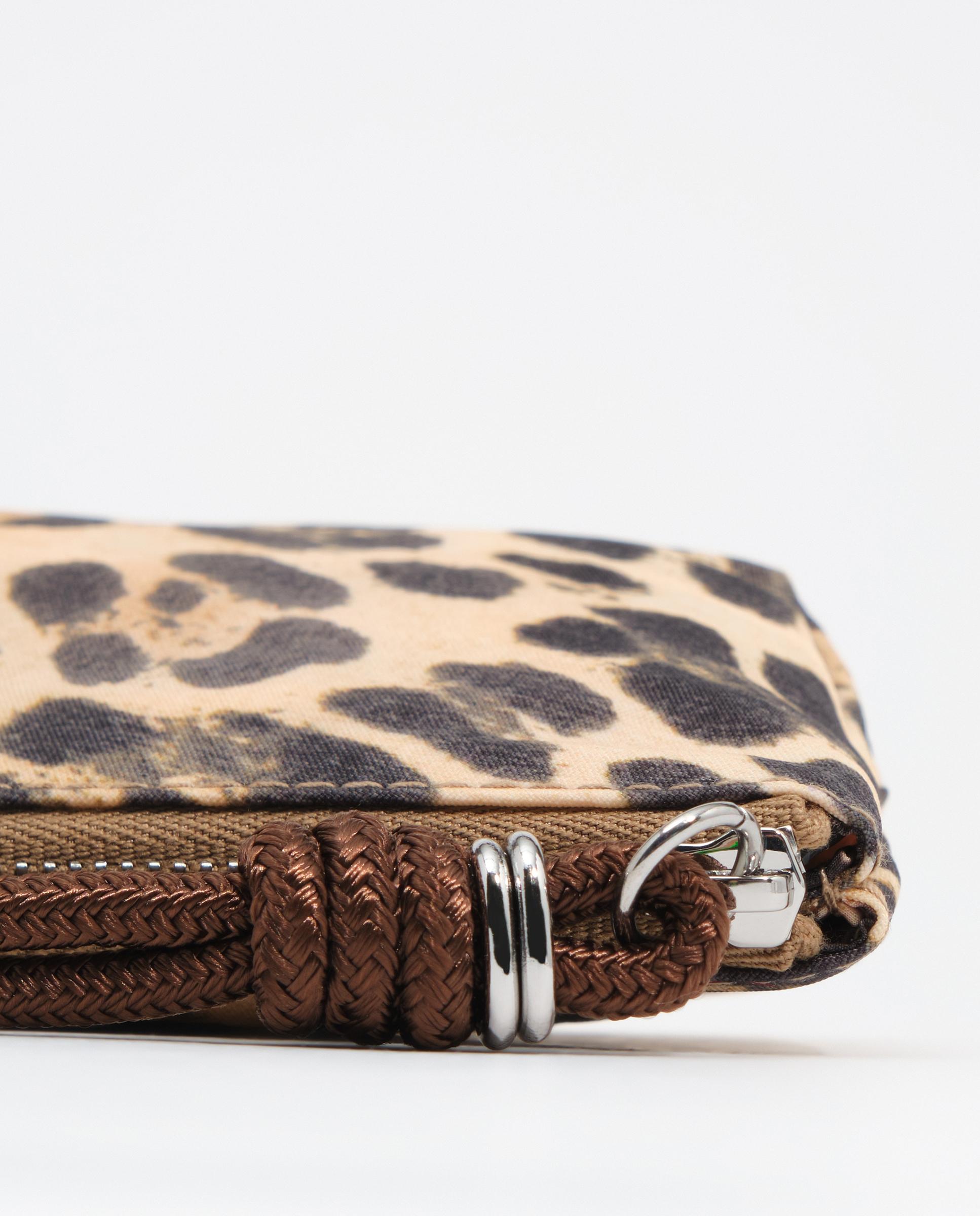 Monedero de mujer nylon leopard - Bimba y Lola - Natural Natural-2