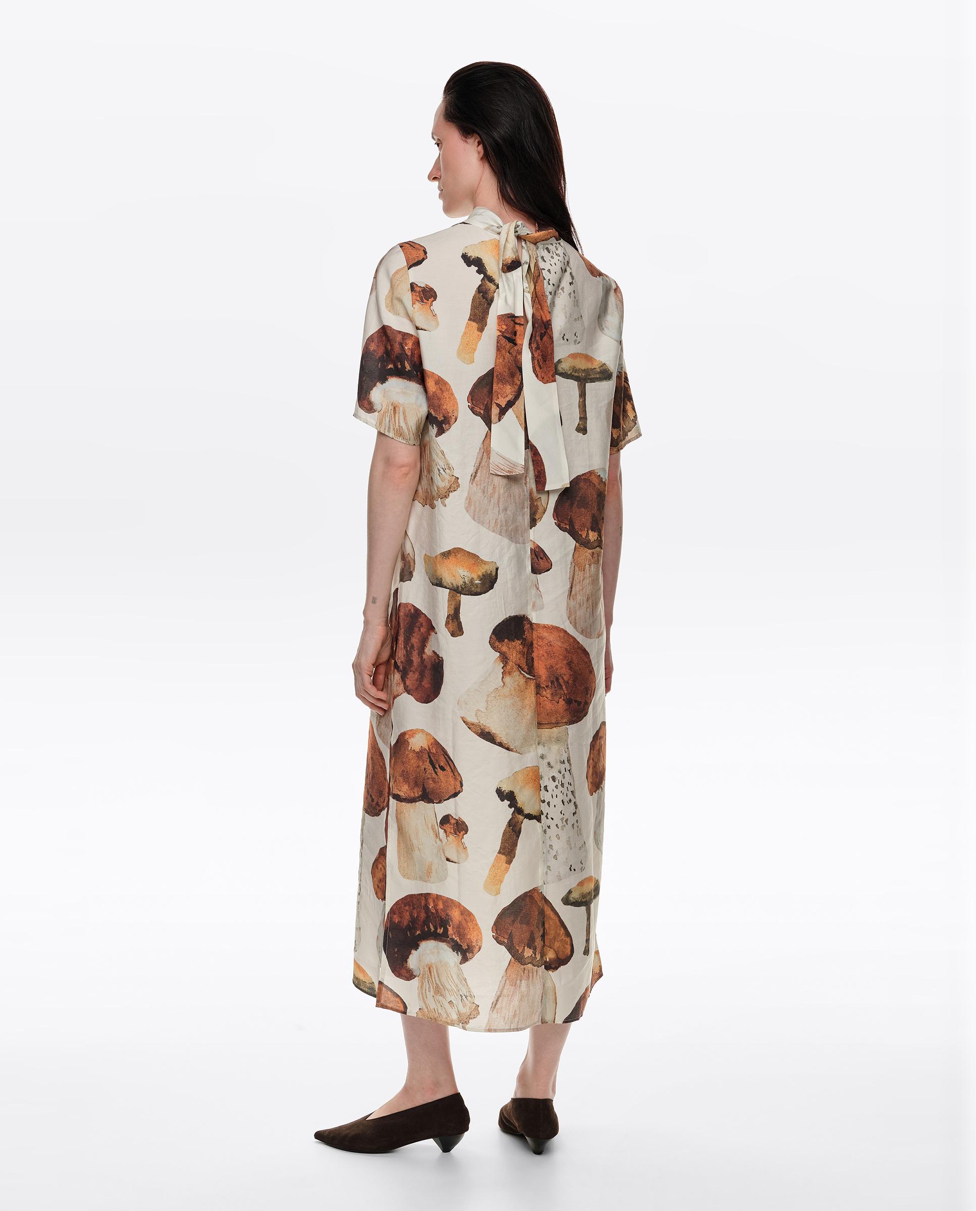 Vestido lencero cortes redondeados - Bimba y Lola - Negro Negro-4