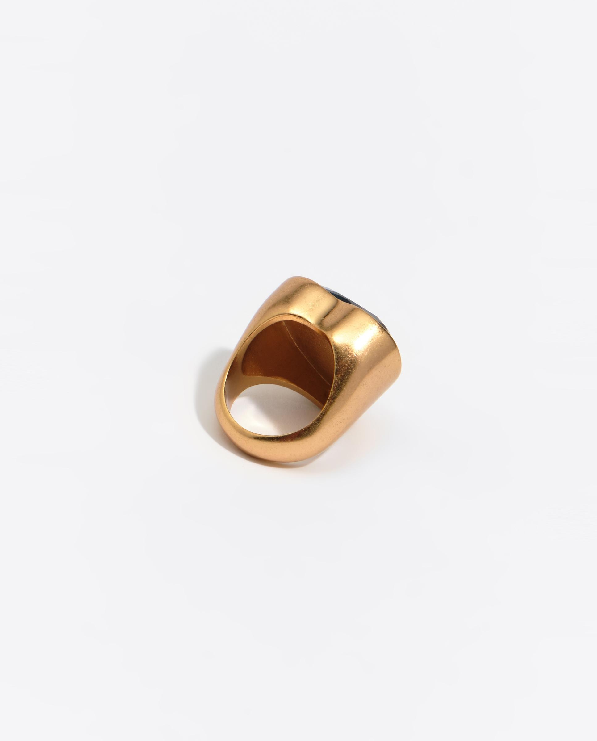 Anillo corazón cristal - Bimba y Lola - Azul Azul-4