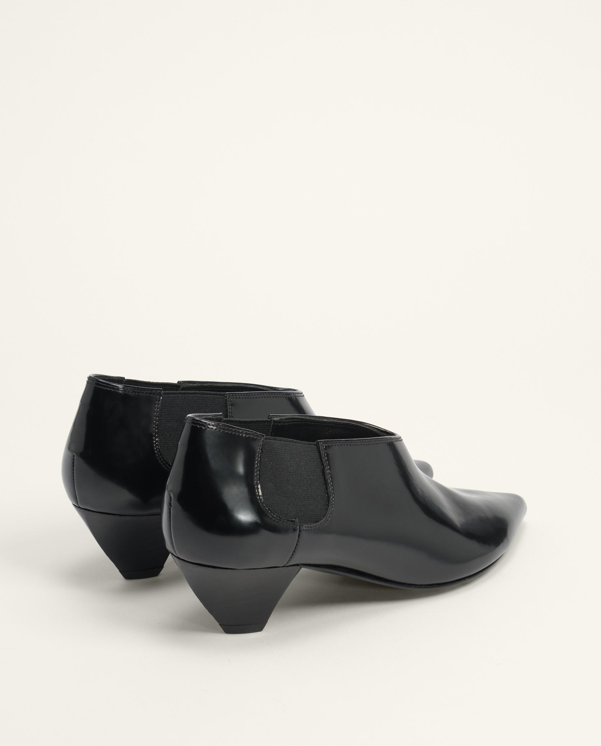 Imagen 2 de Zapatos de salón de mujer tacón abotinado piel - Bimba y Lola - Negro Negro