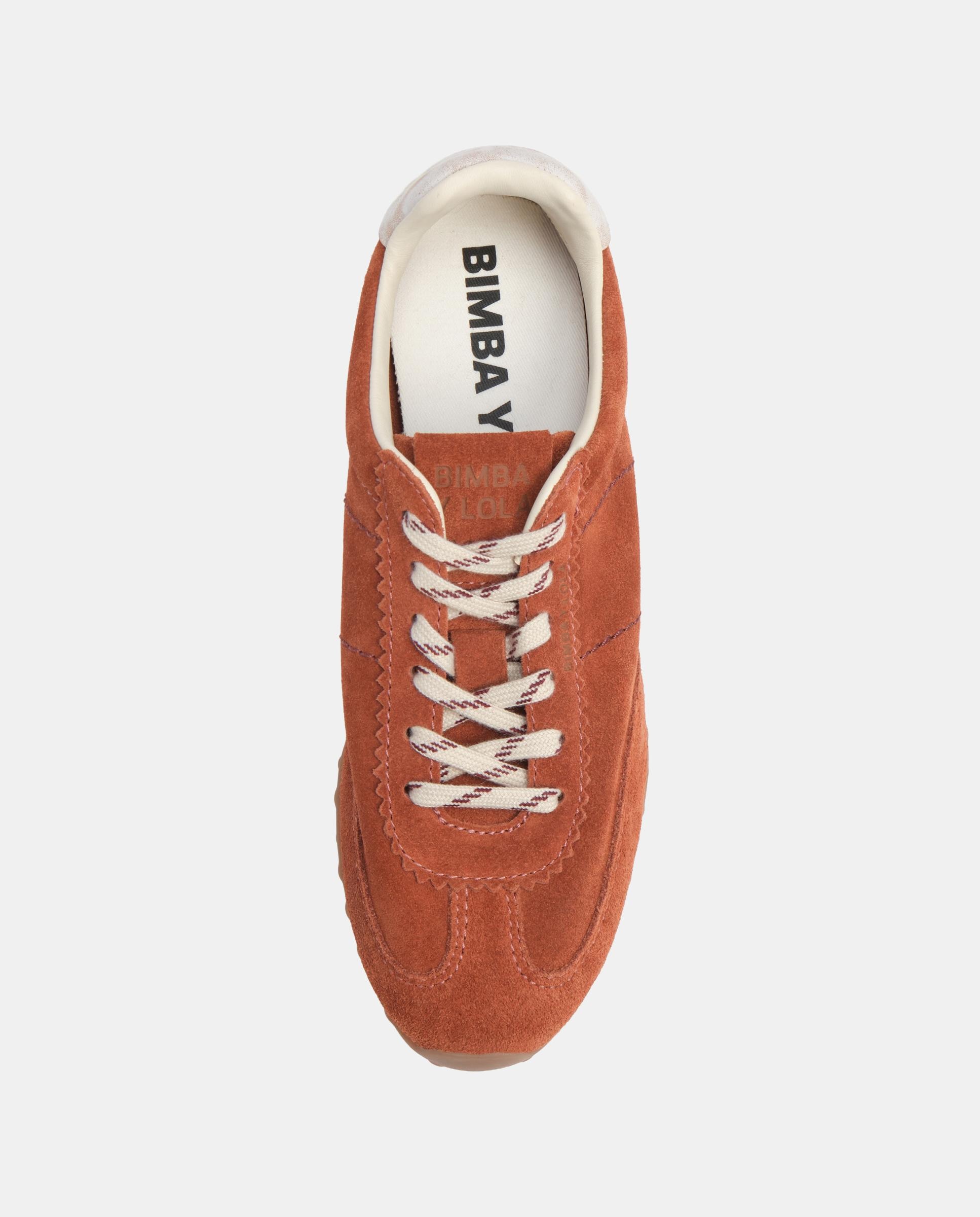 Zapatillas deportivas de mujer 13 29 serraje - Bimba y Lola - Naranja Naranja-4