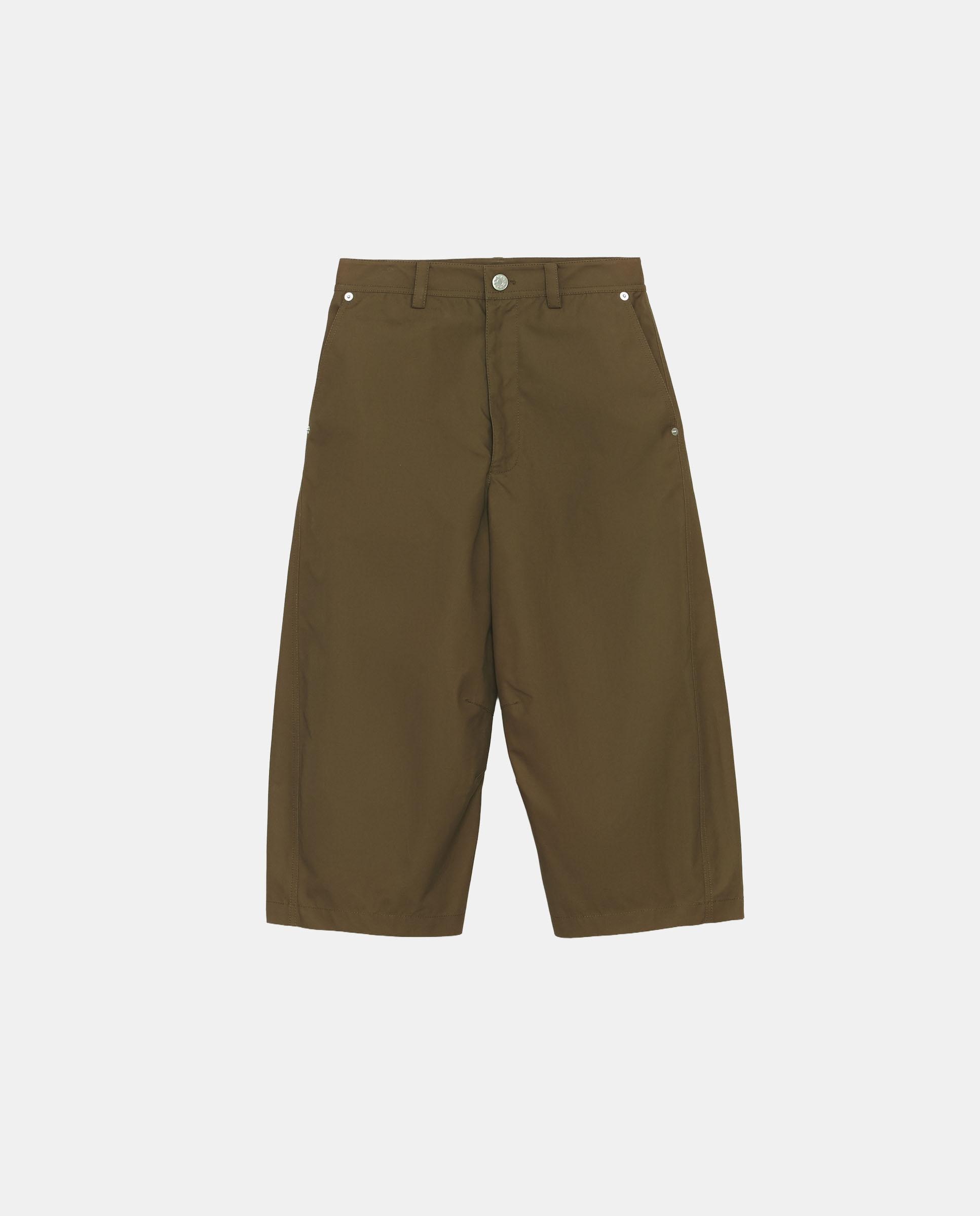 Imagen 5 de Pantalones anchos de mujer tobilleros algodón - Bimba y Lola - Marrón oscuro Marrón oscuro
