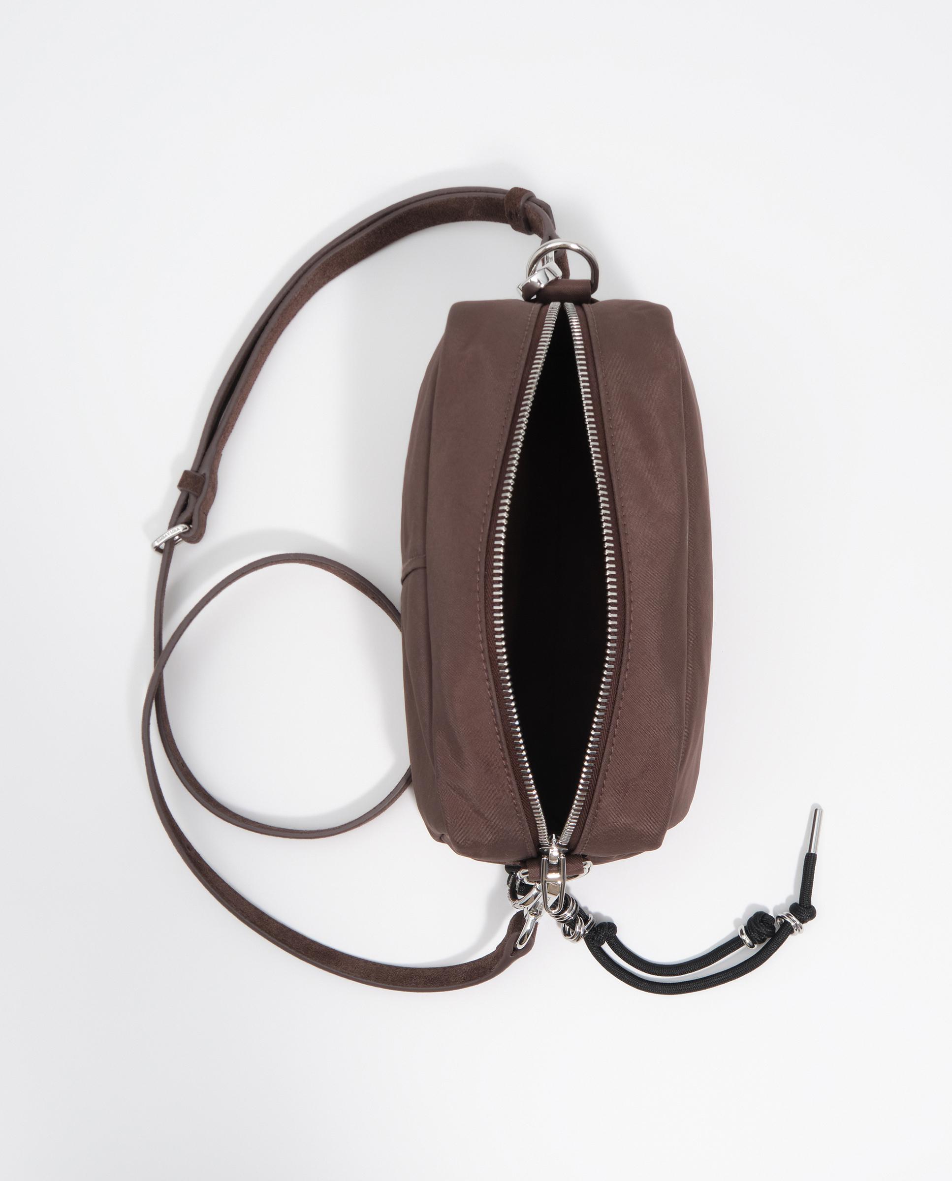 Bandolera de mujer de mujer mediana con charm - Bimba y Lola - Marrón Marrón-4