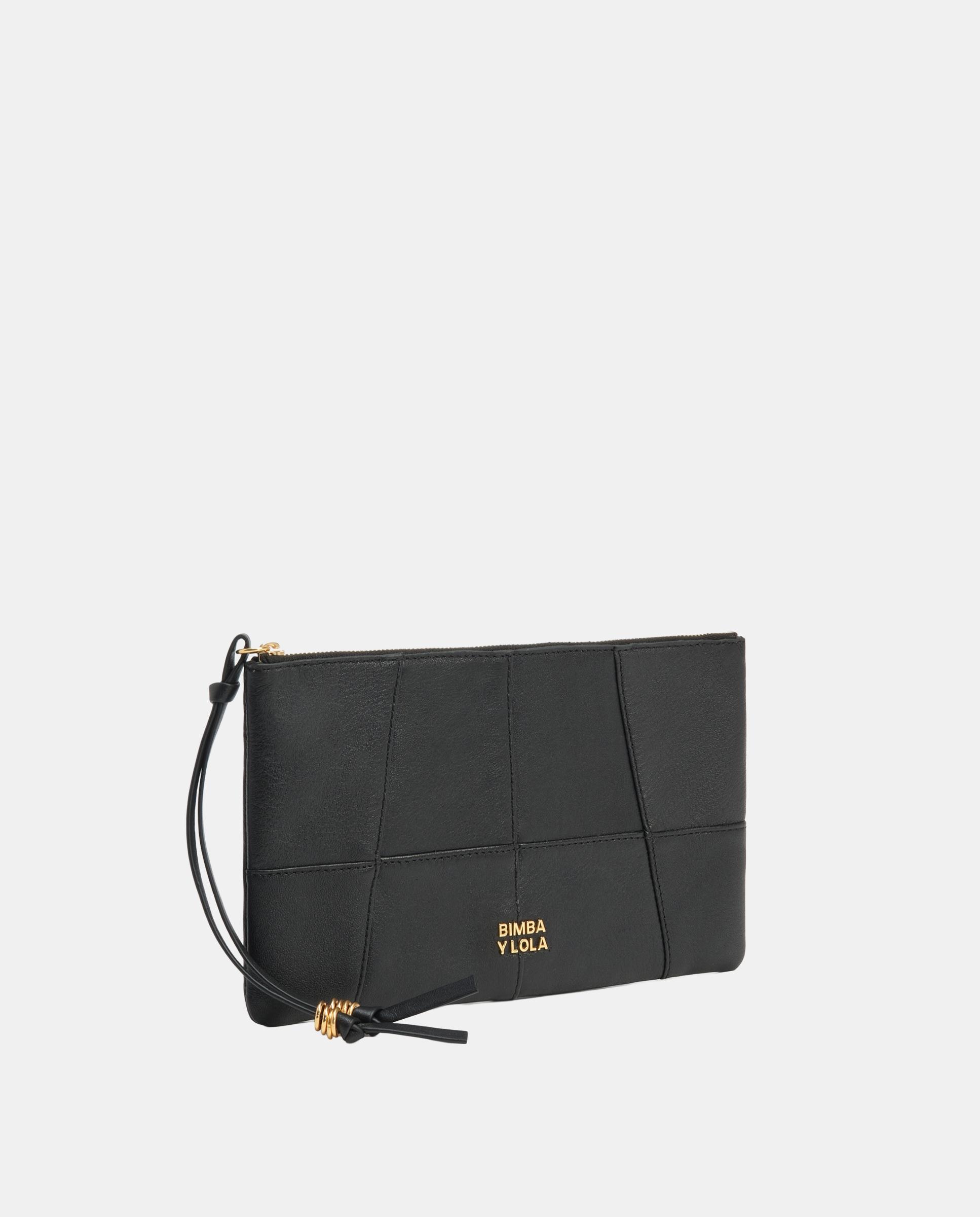 Neceser sobre cremallera mediano piel - Bimba y Lola - Negro Negro-3