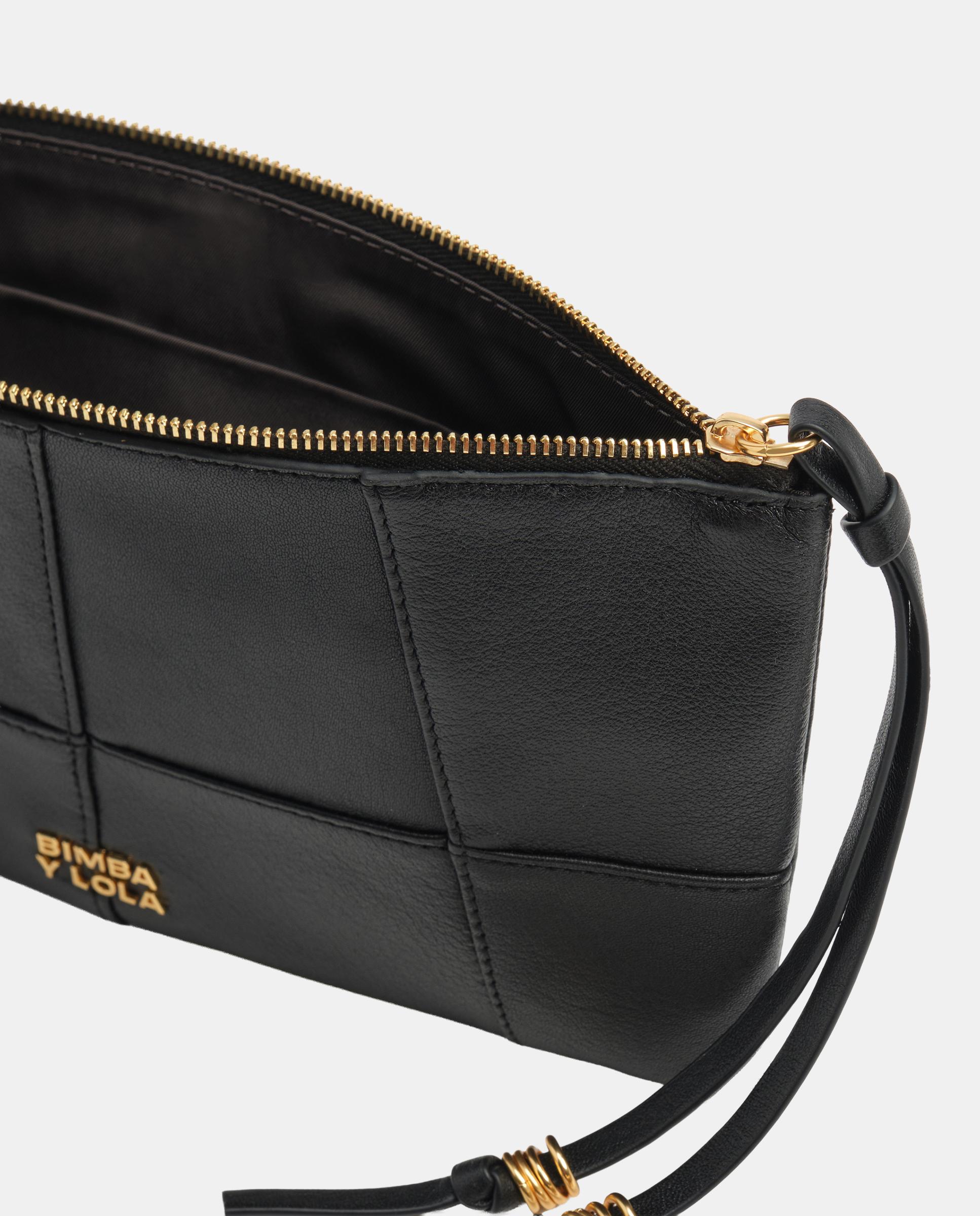 Neceser sobre cremallera mediano piel - Bimba y Lola - Negro Negro-5